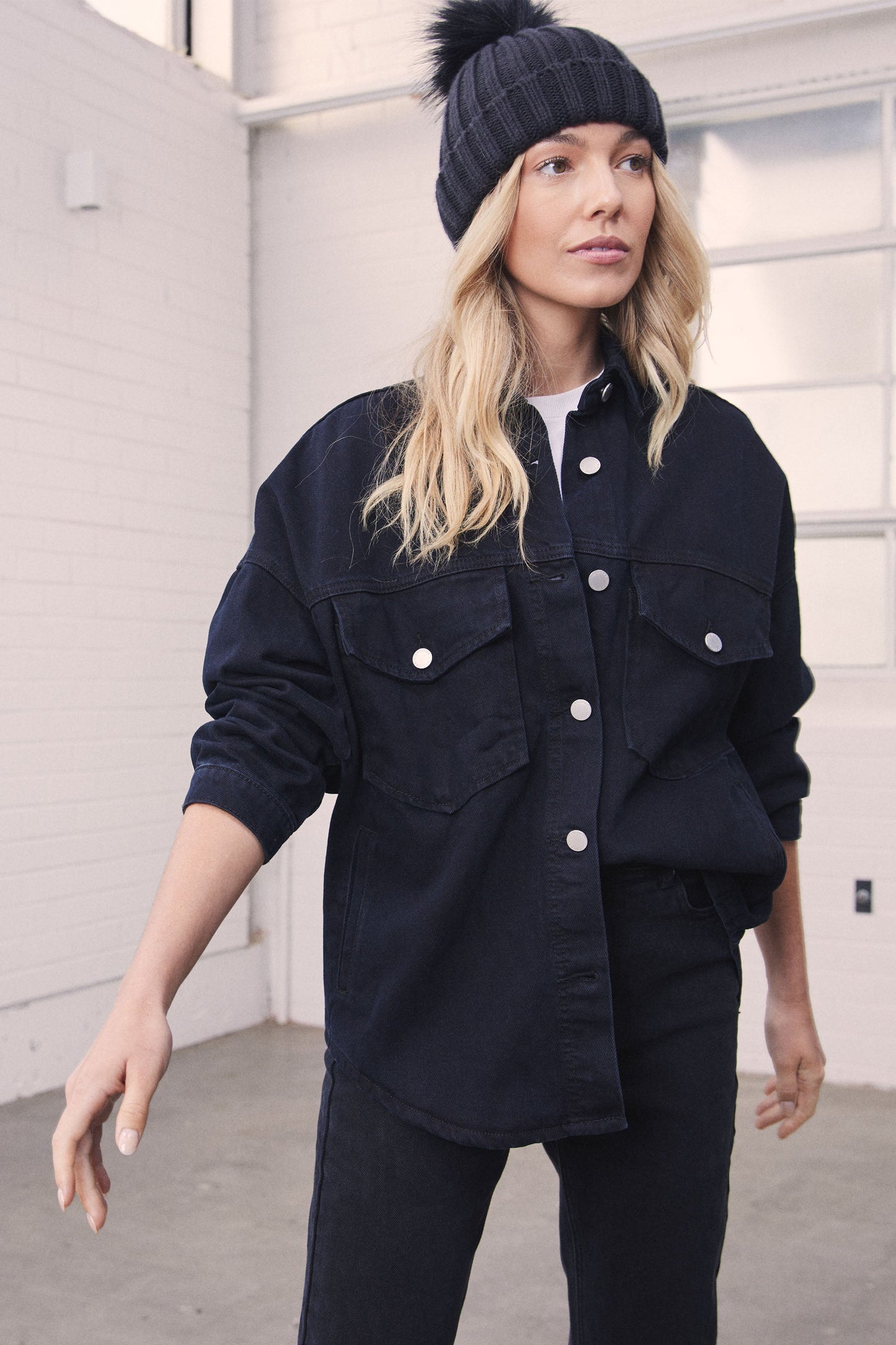 Taylor Denim Shacket