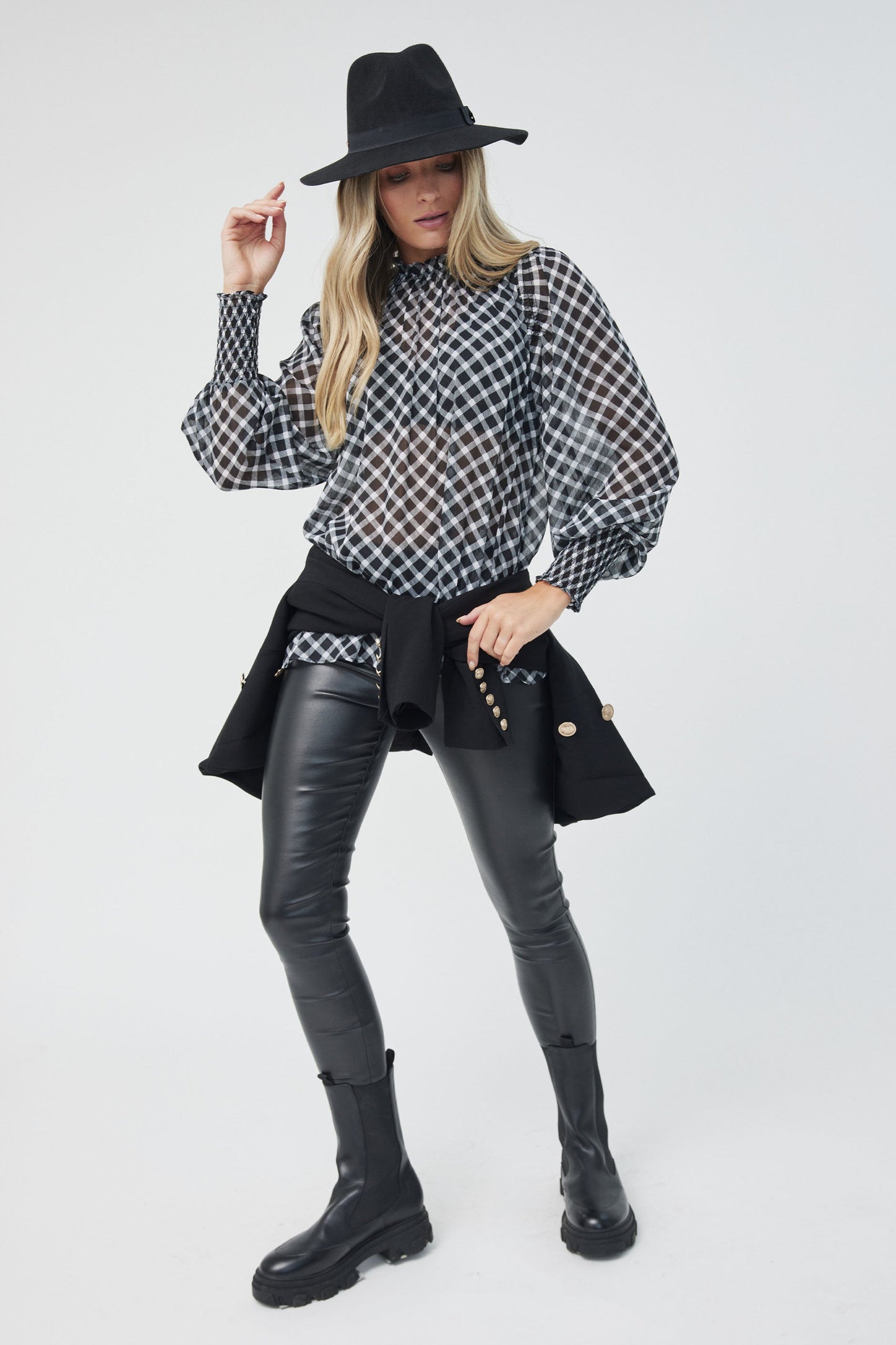 Danielle Puff Sleeve Blouse