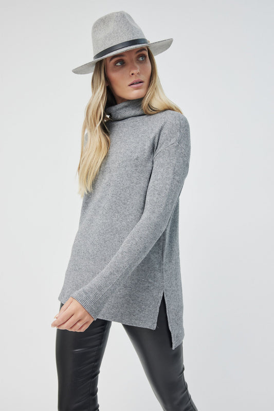 Slater Longline Rib Top