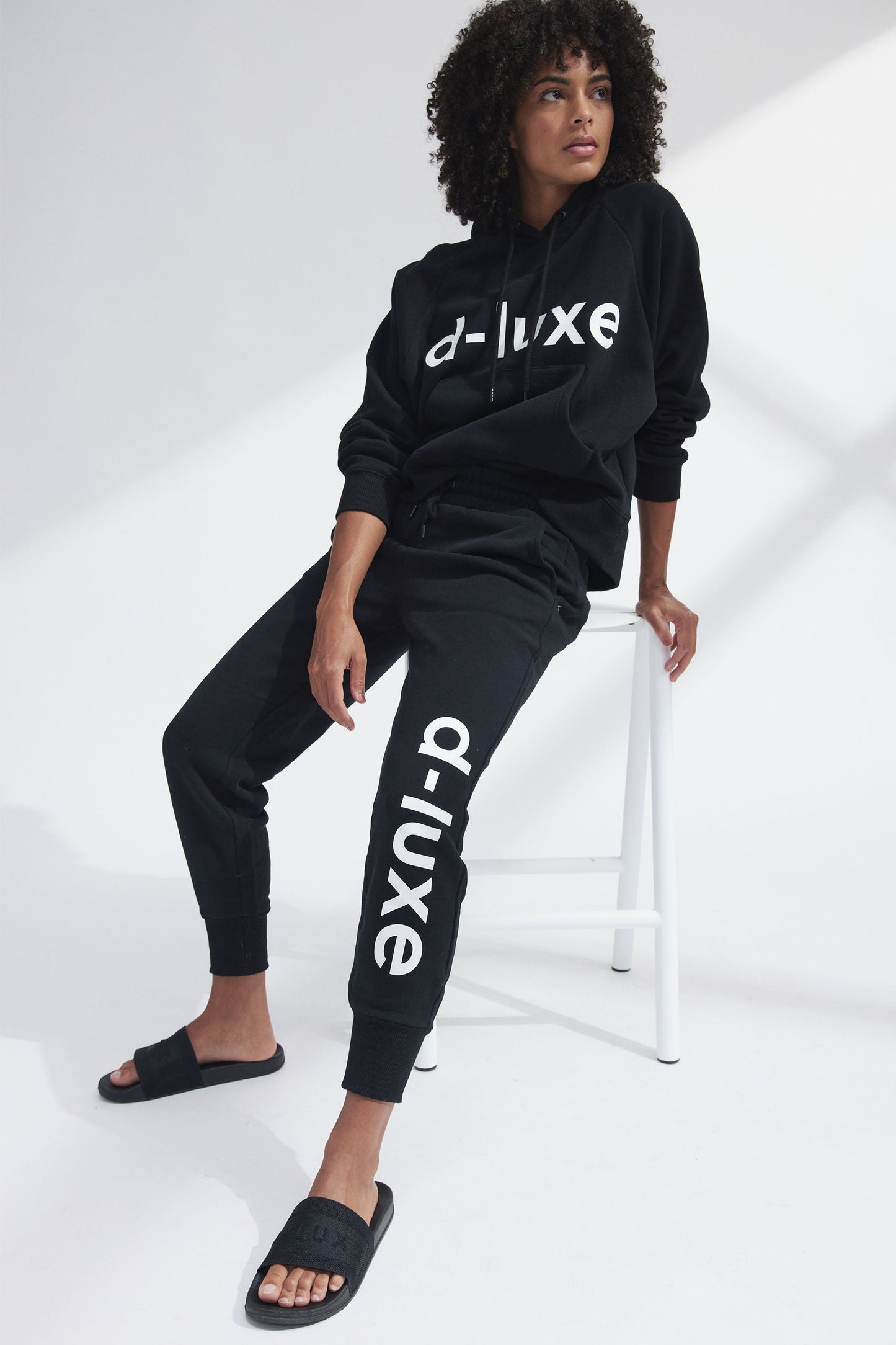 D-Luxe Oversized Logo Hoodie