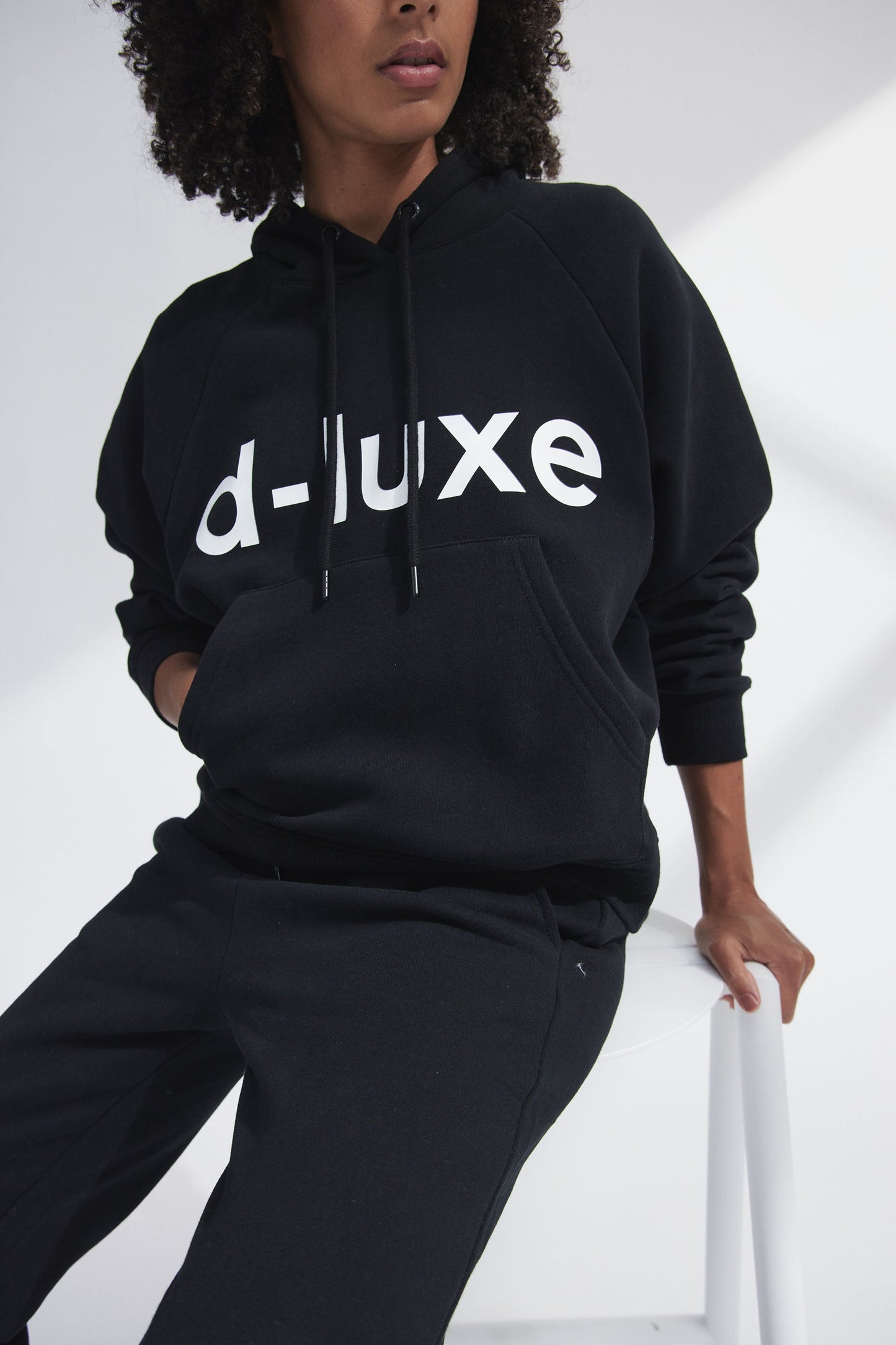 D-Luxe Oversized Logo Hoodie