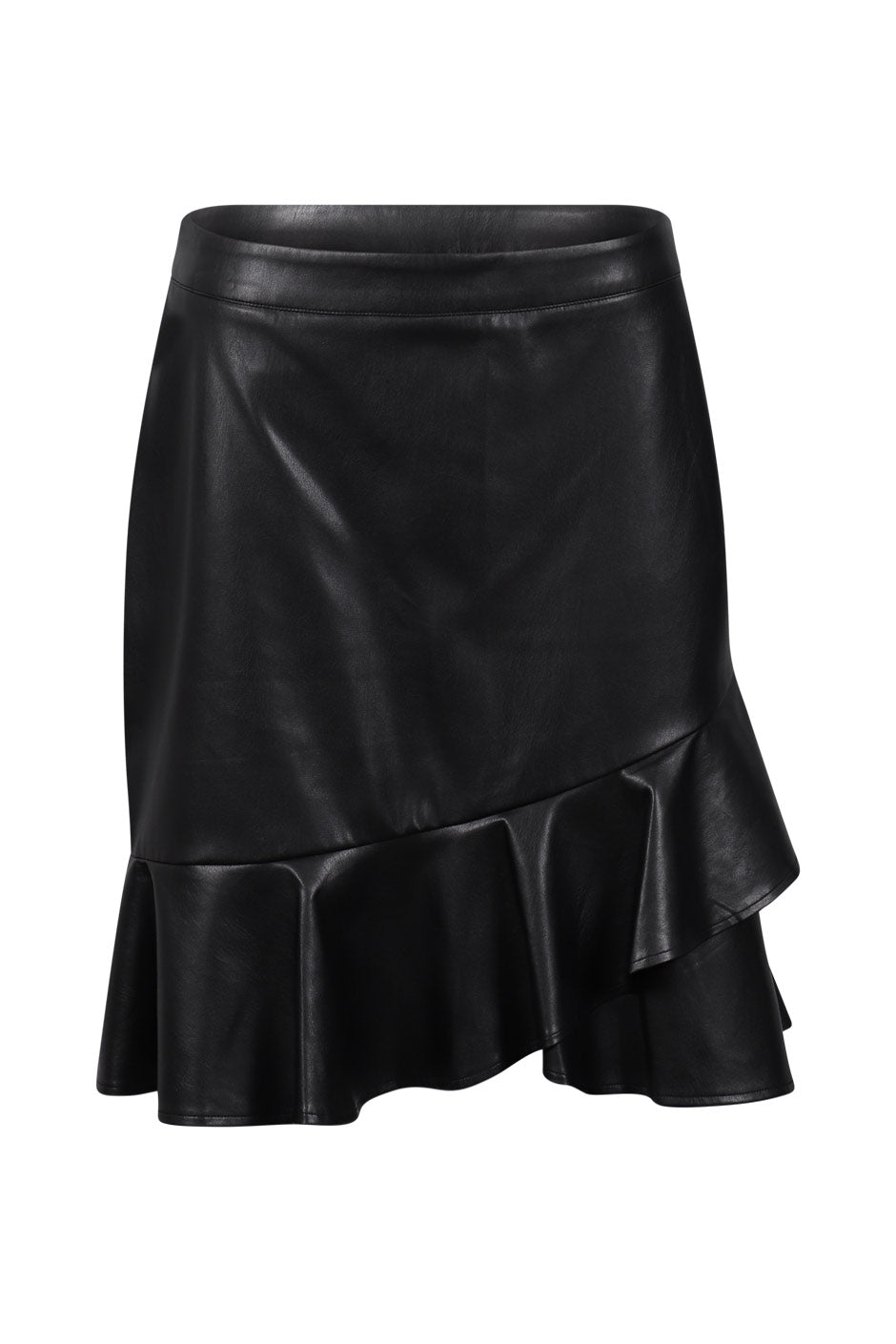 Rosa PU Crossover Mini Skirt