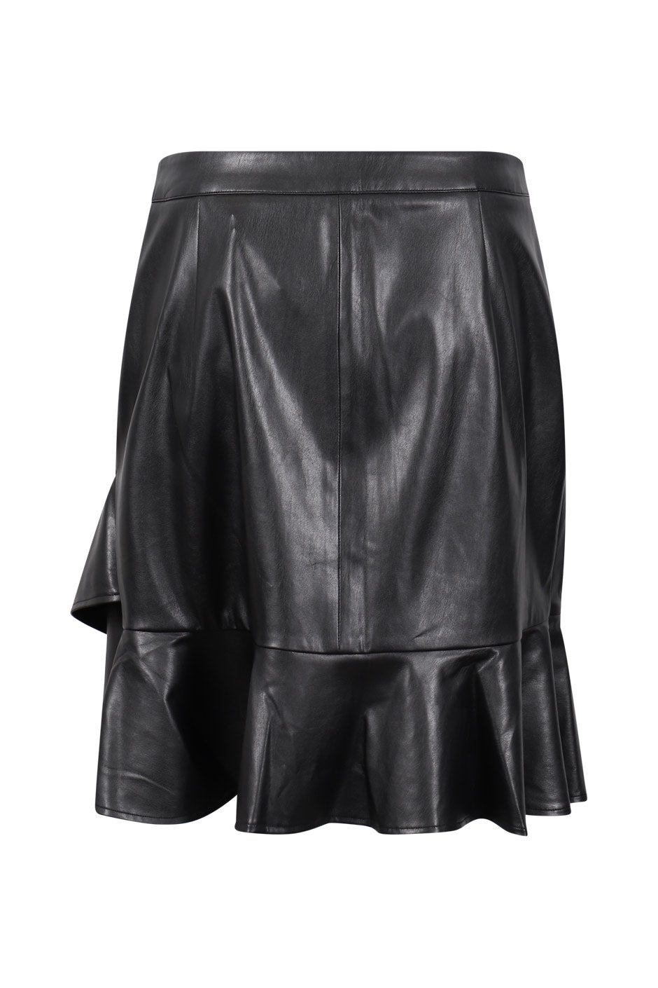 Rosa PU Crossover Mini Skirt