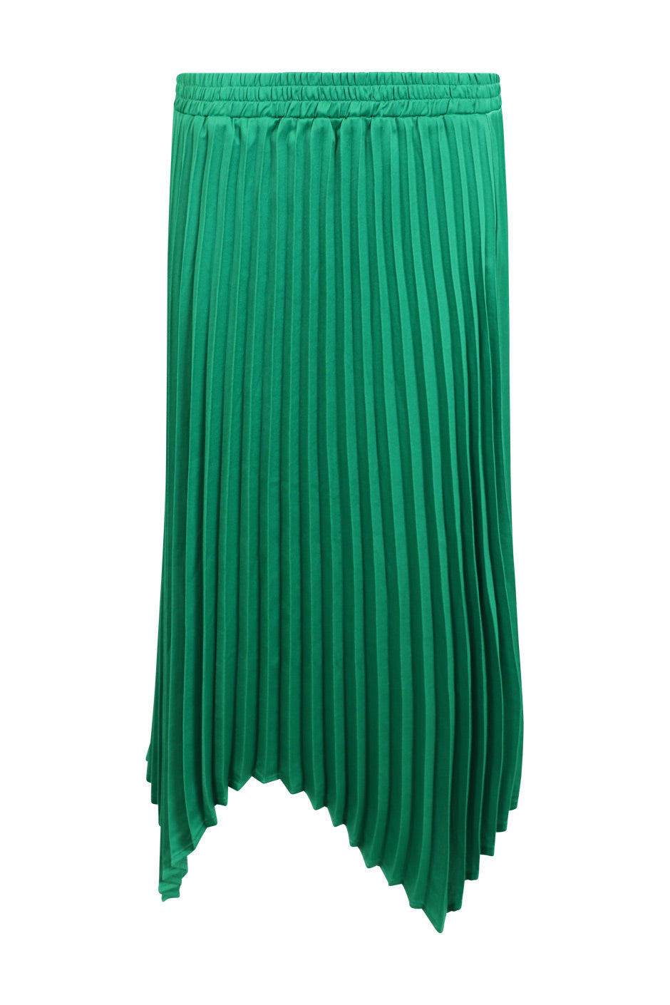 Lia Asymmetric Pleated Skirt