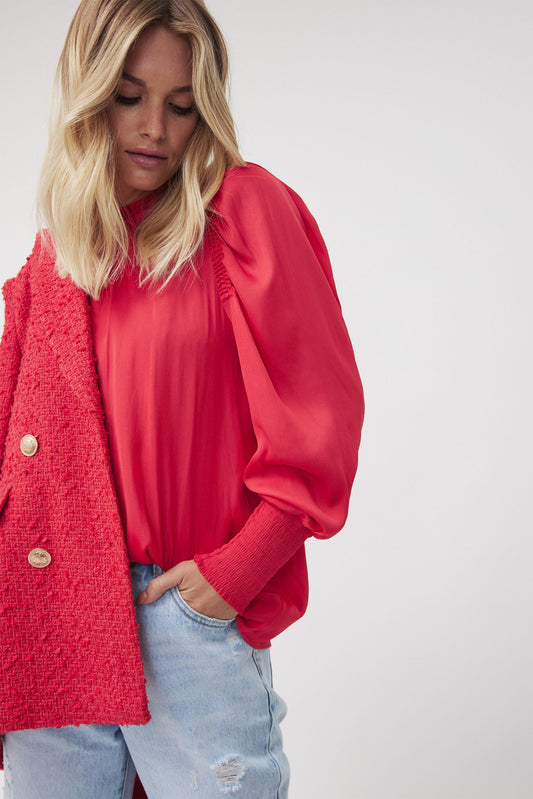Danielle Puff Sleeve Blouse