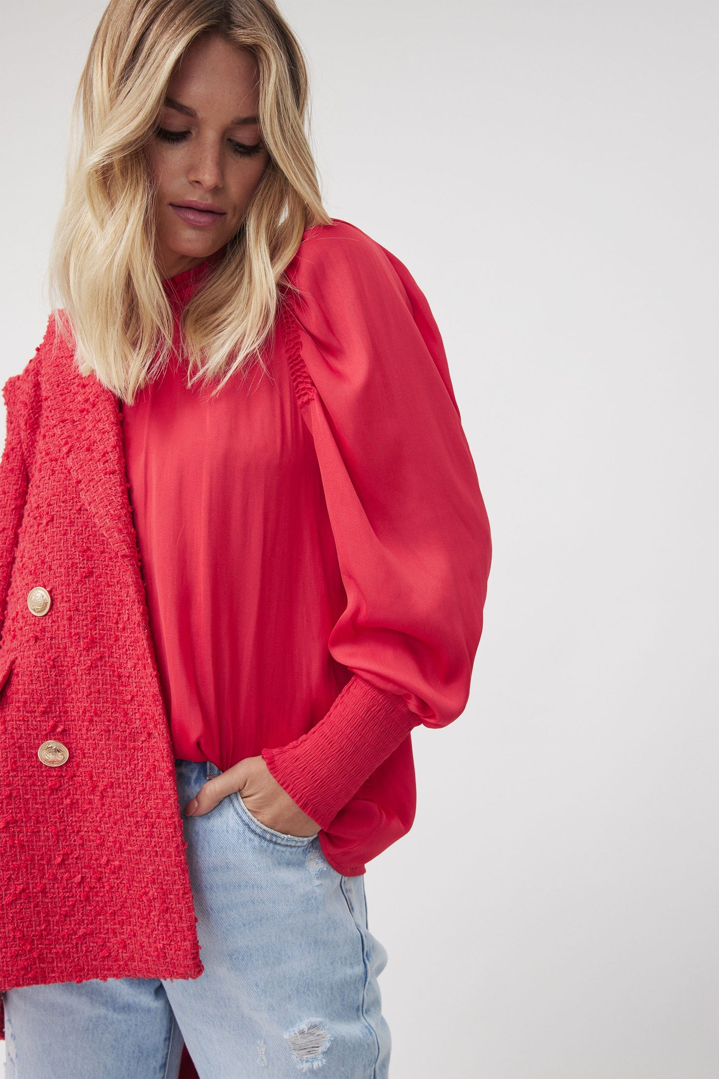 Danielle Puff Sleeve Blouse
