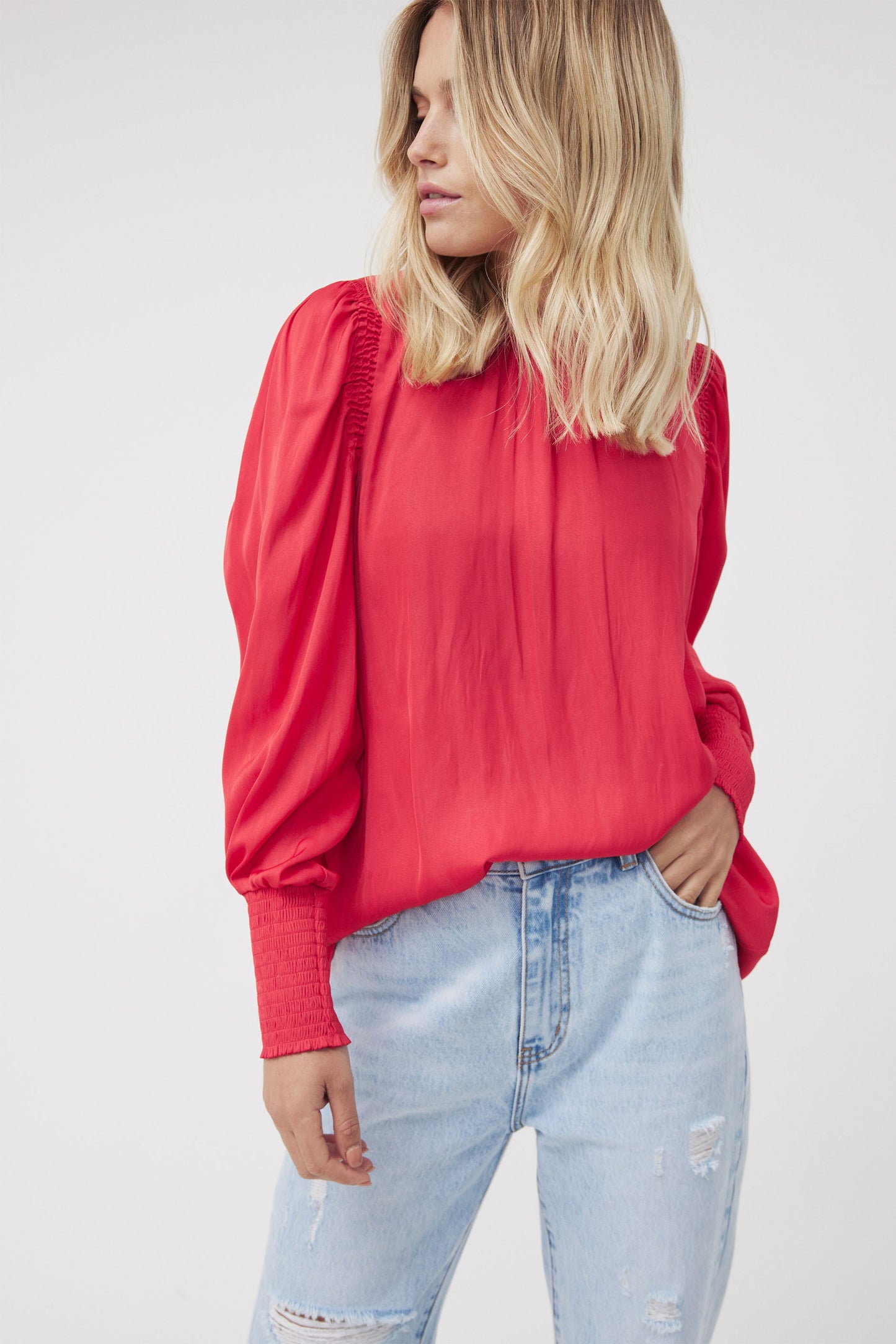 Danielle Puff Sleeve Blouse