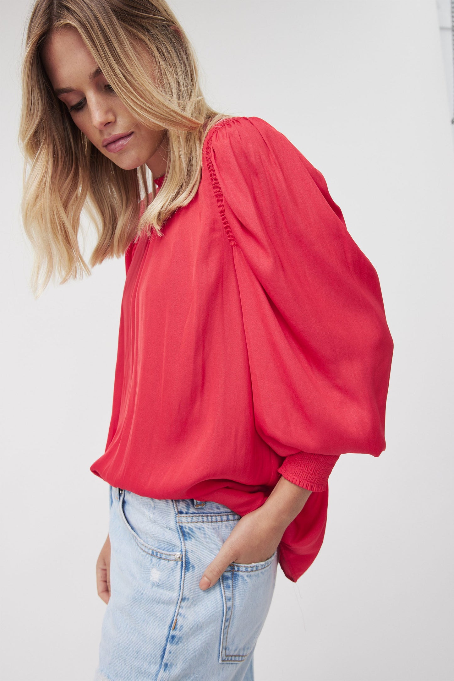Danielle Puff Sleeve Blouse