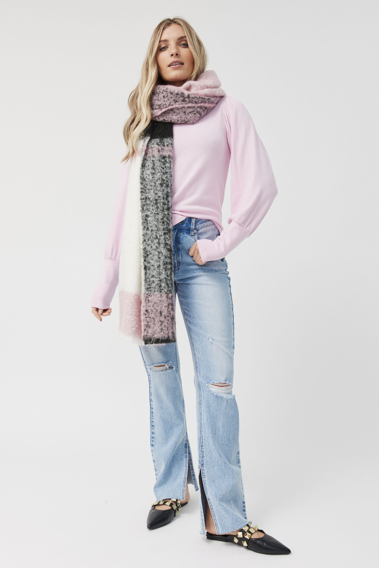 Thea Button Shoulder Top