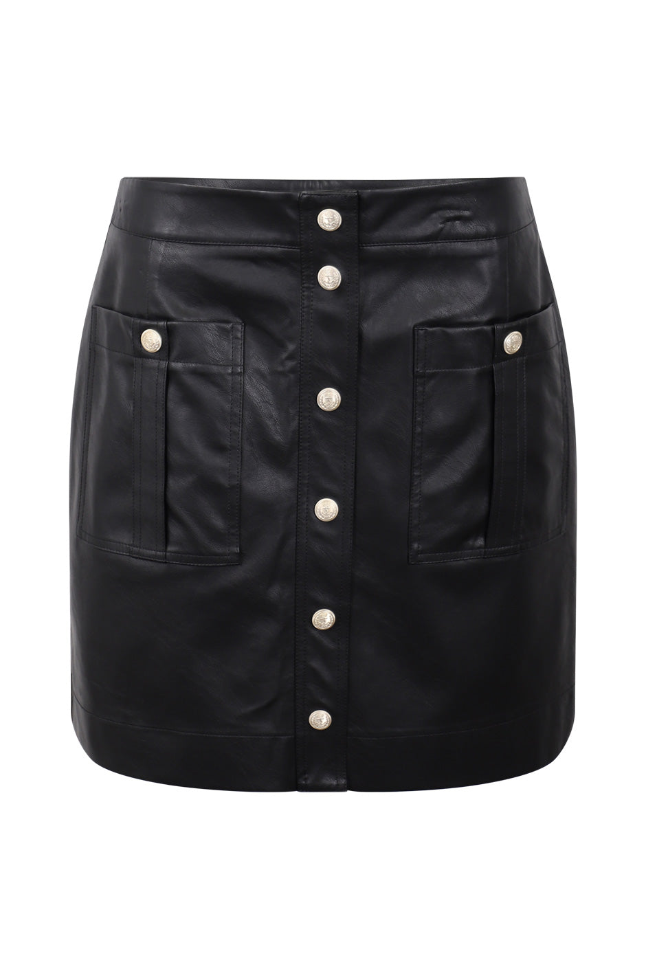 Leesa PU Mini Skirt
