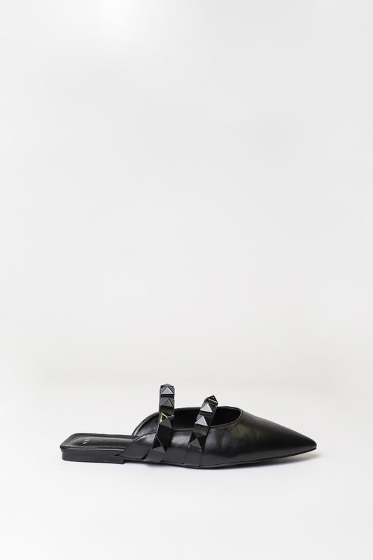 Studded Flat Mule
