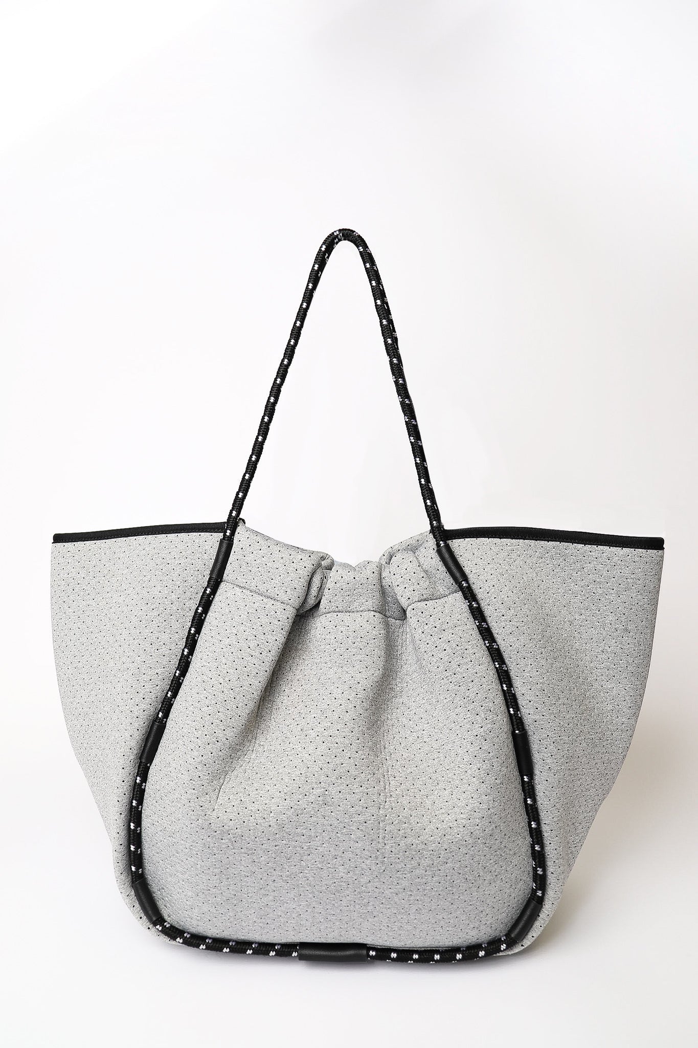 D-LUXE Ruched Neoprene Tote