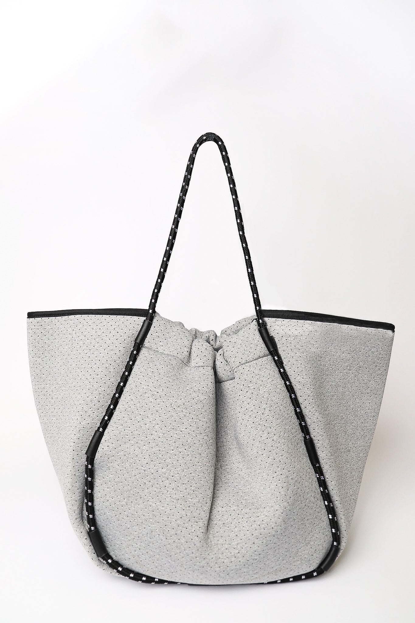 D-LUXE Ruched Neoprene Tote