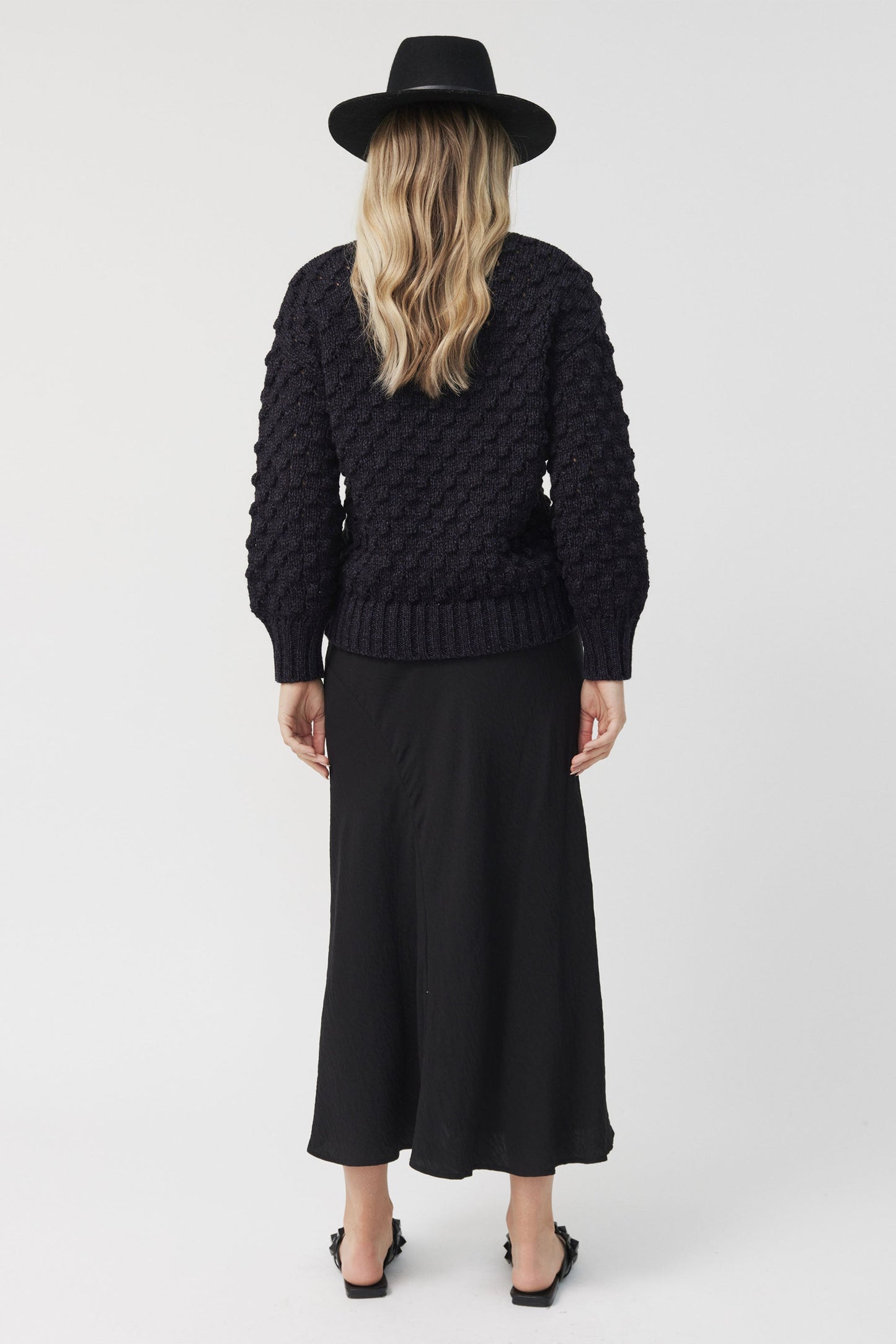 Diaz Cable Stitch Knit Jumper