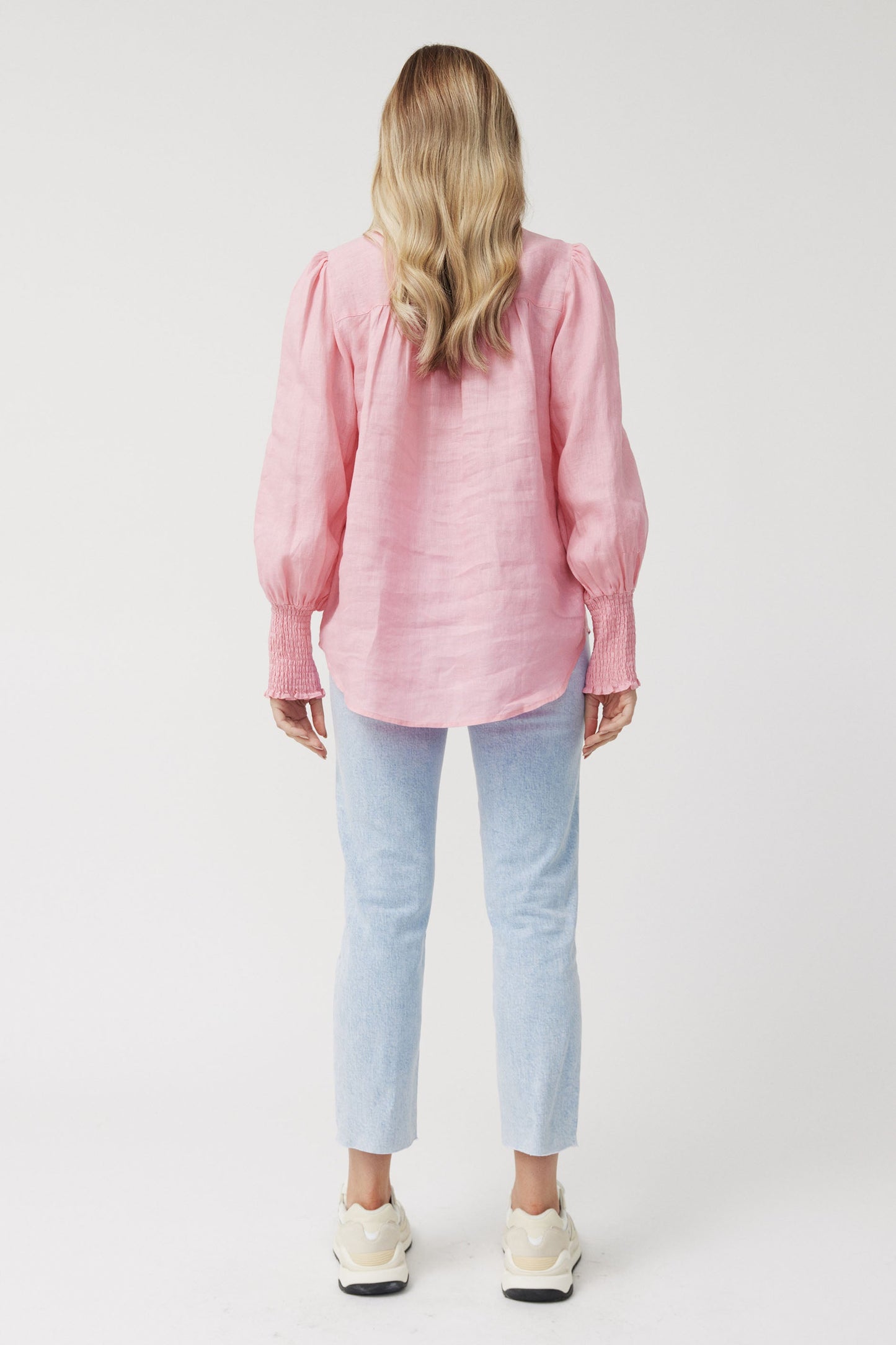 Natasha Shirred Cuff Shirt