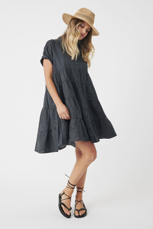 Anisa Mini Shirt Dress