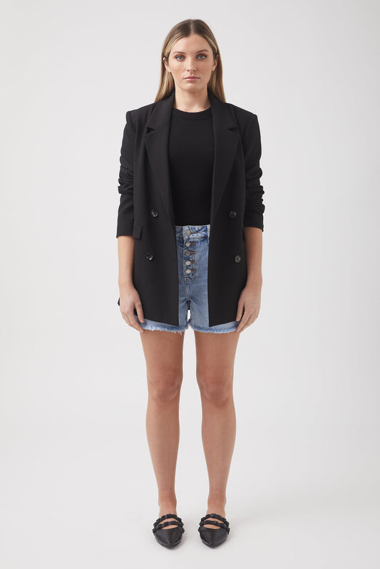Millie Button Fly Denim Short