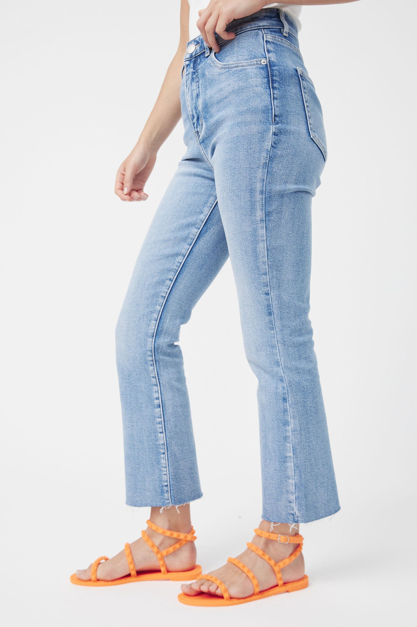 Georgie Crop Flare Jean