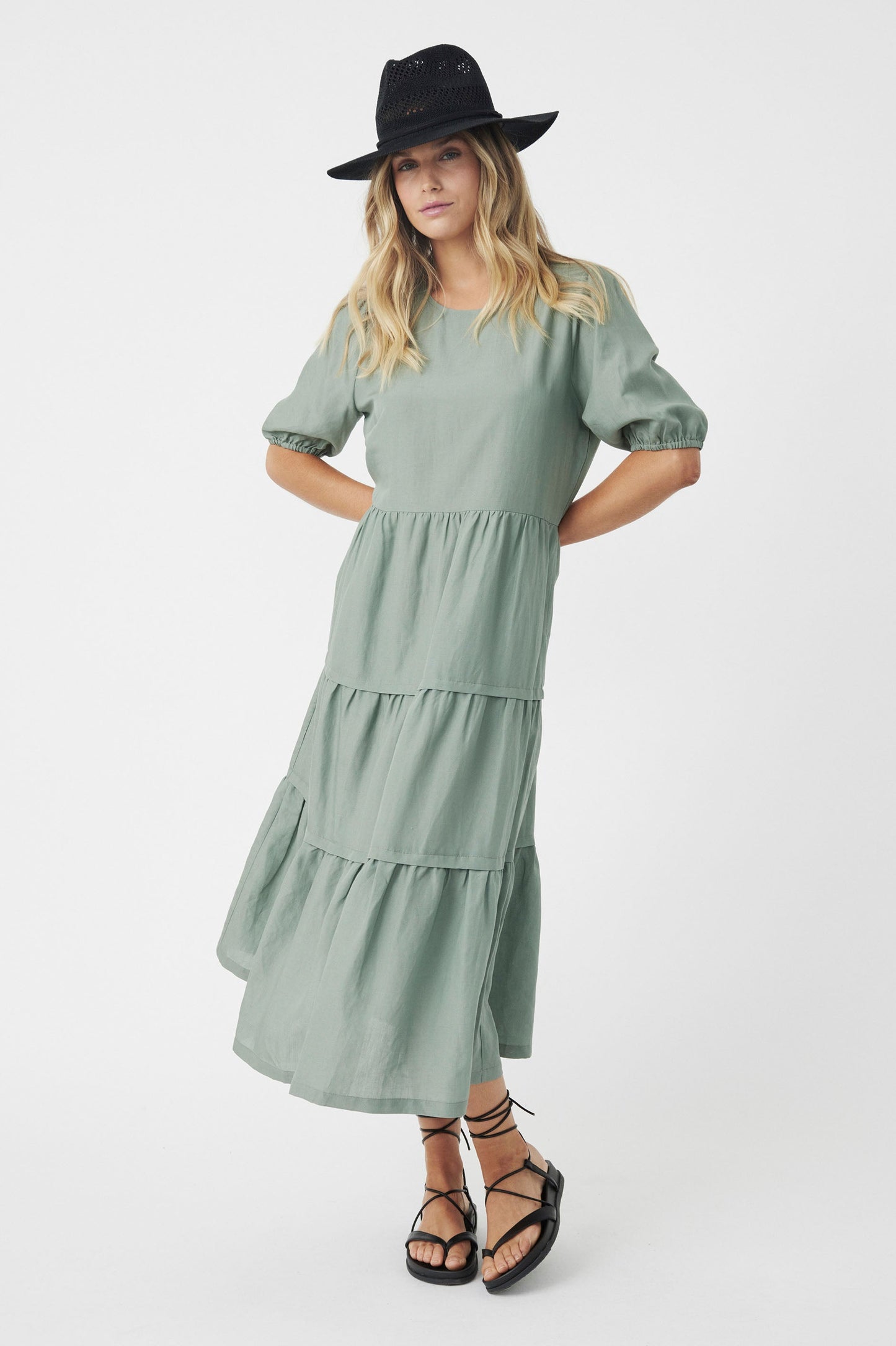 Cate Linen Midi Dress
