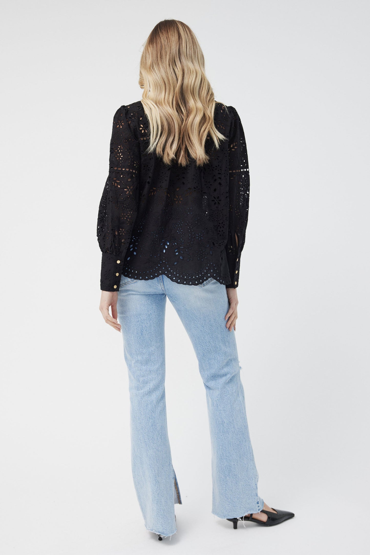 Lindsey Broderie Shirt