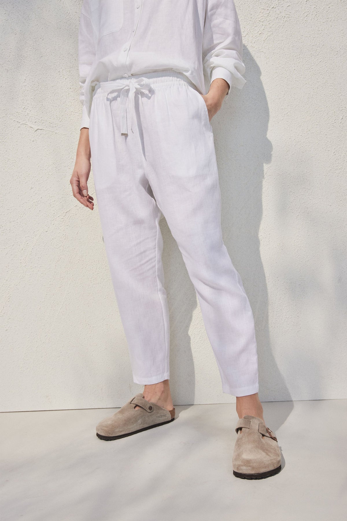 D-Luxe Relaxed Linen Pant