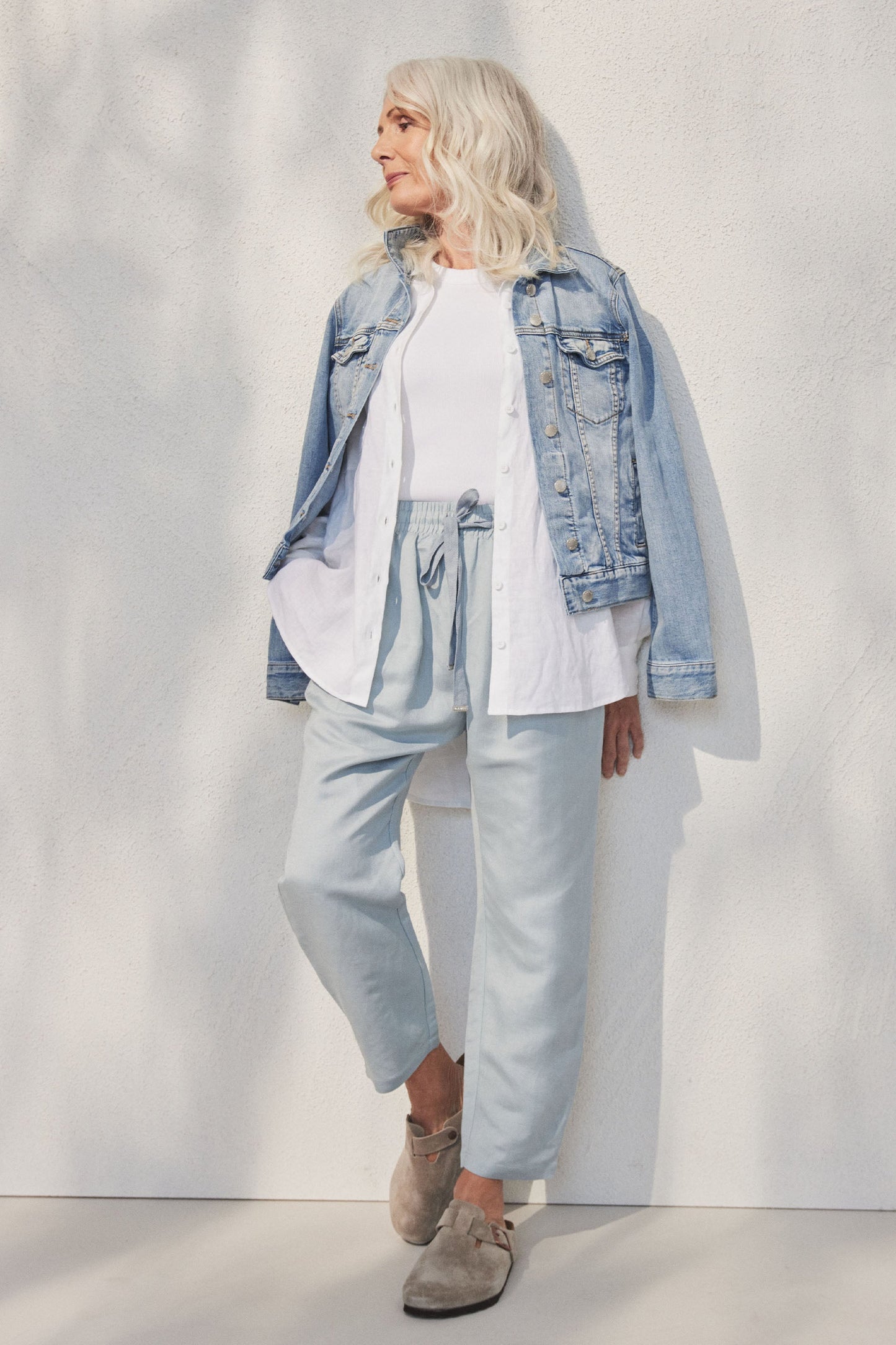 D-Luxe Relaxed Linen Pant