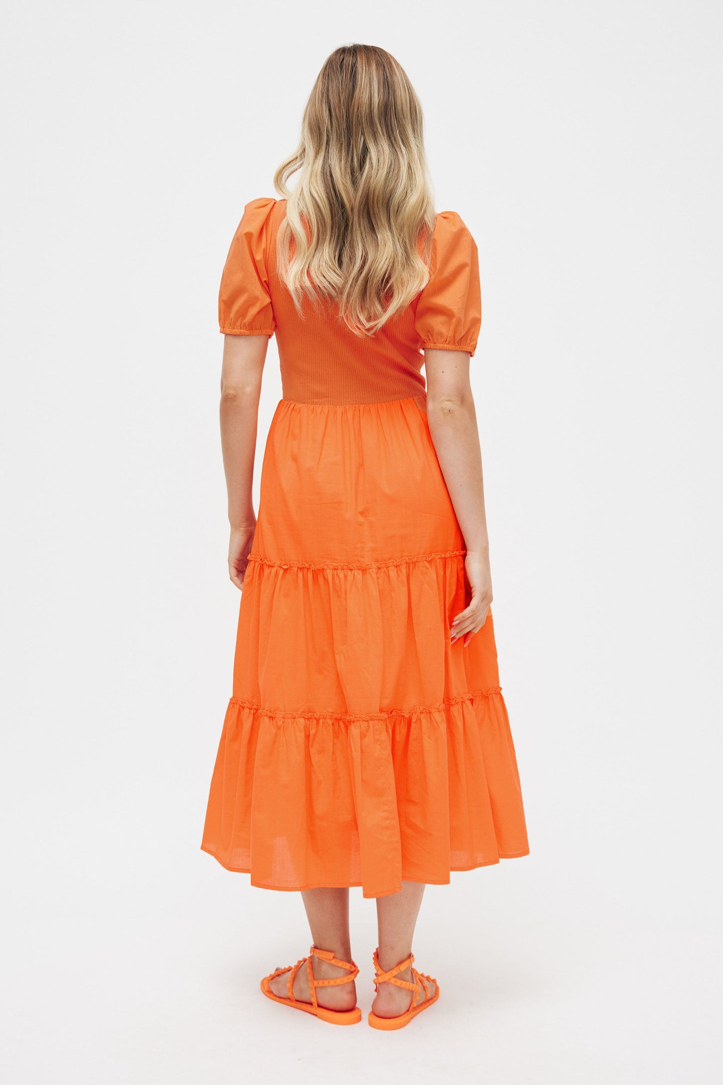 Leanne Spliced Midi Dress