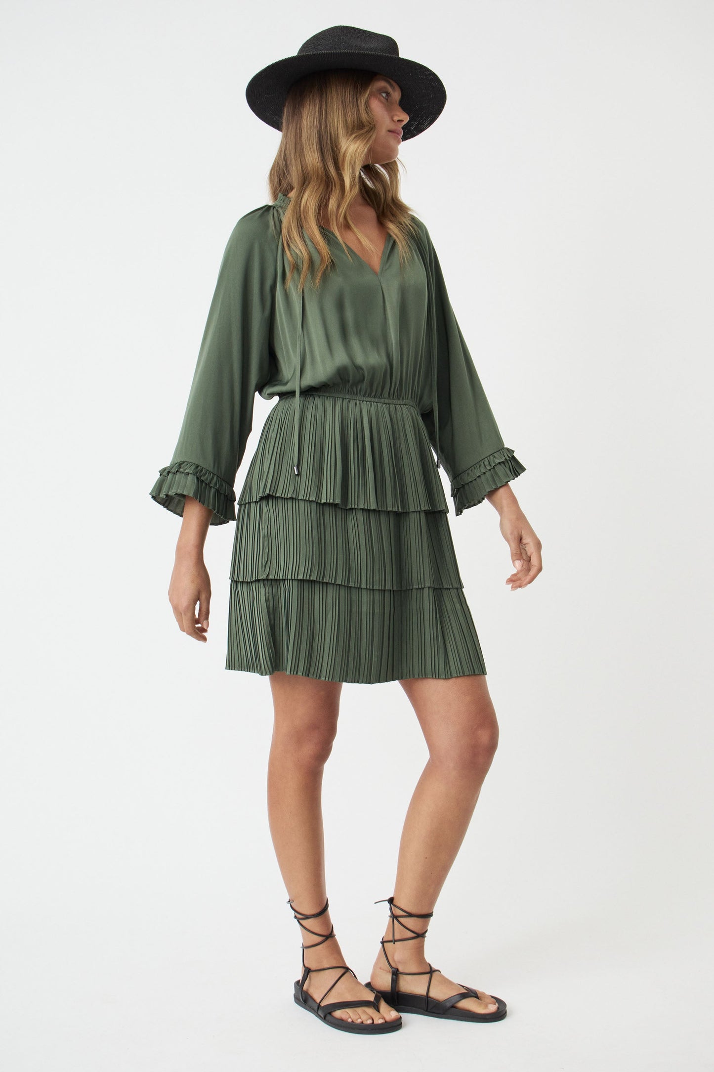 Yasmeen Tiered Mini Dress