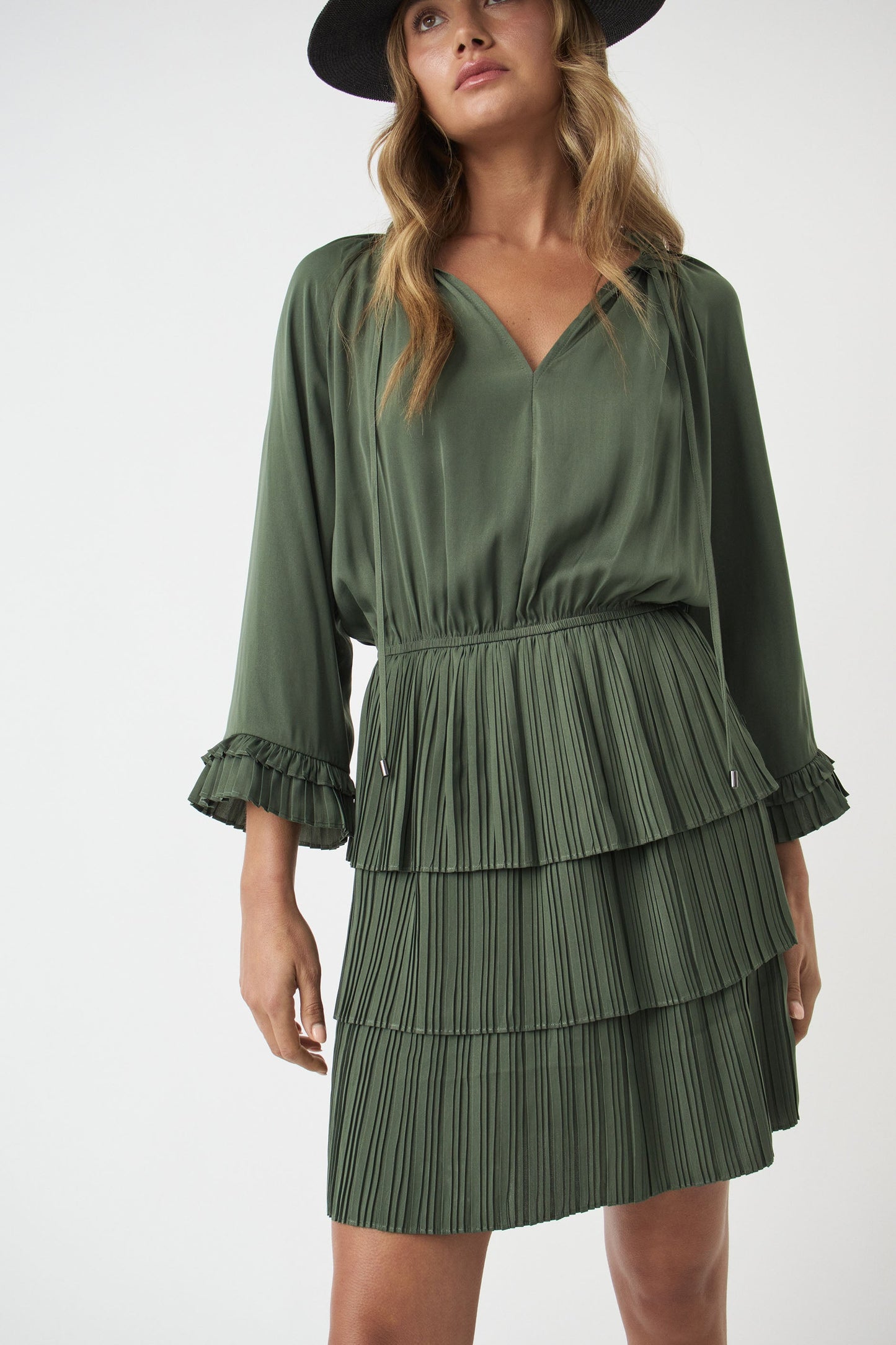 Yasmeen Tiered Mini Dress