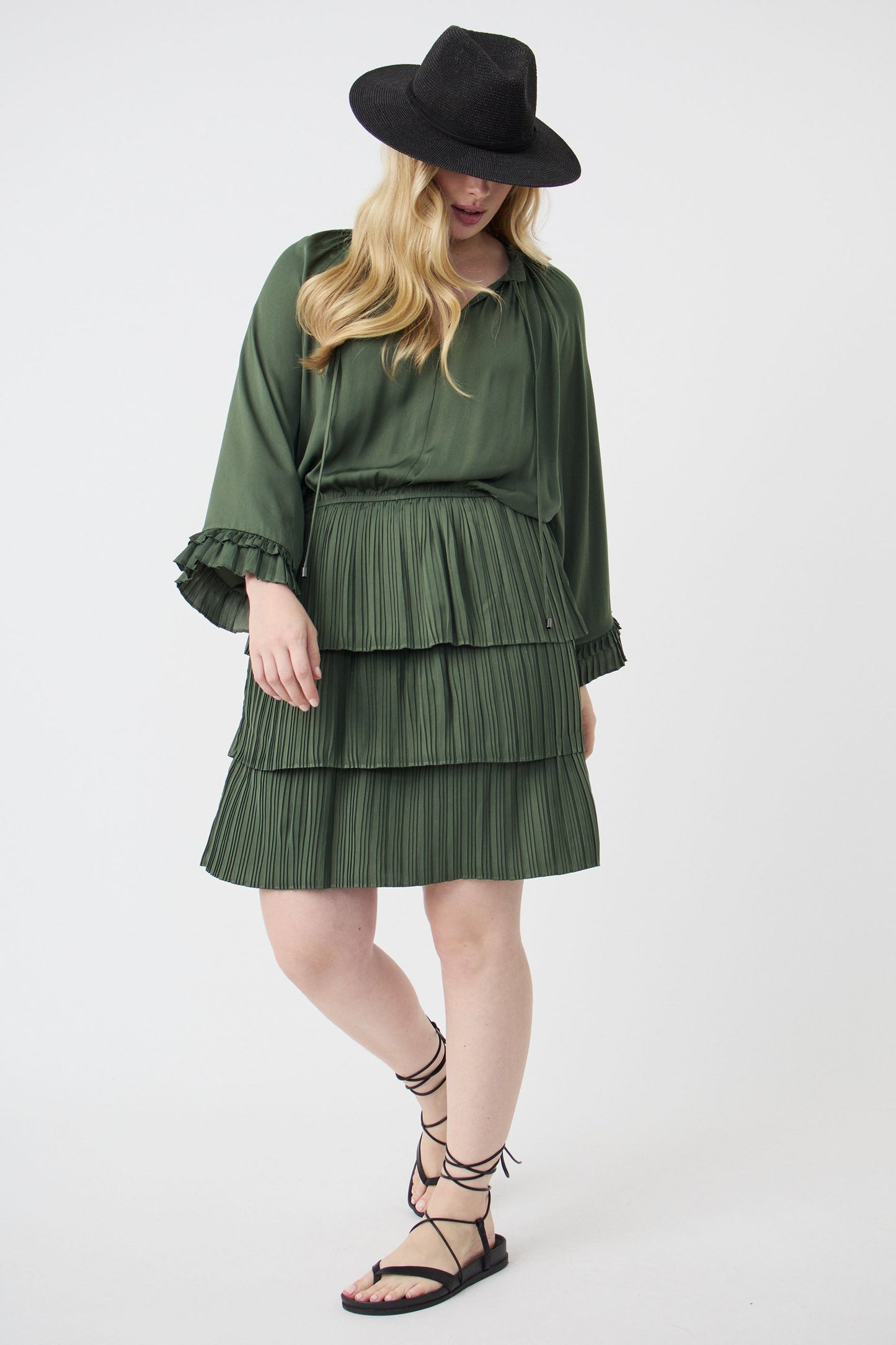 Yasmeen Tiered Mini Dress