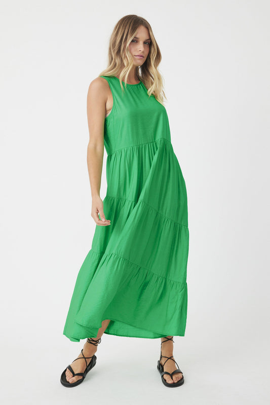 Aria Tiered Midi Dress