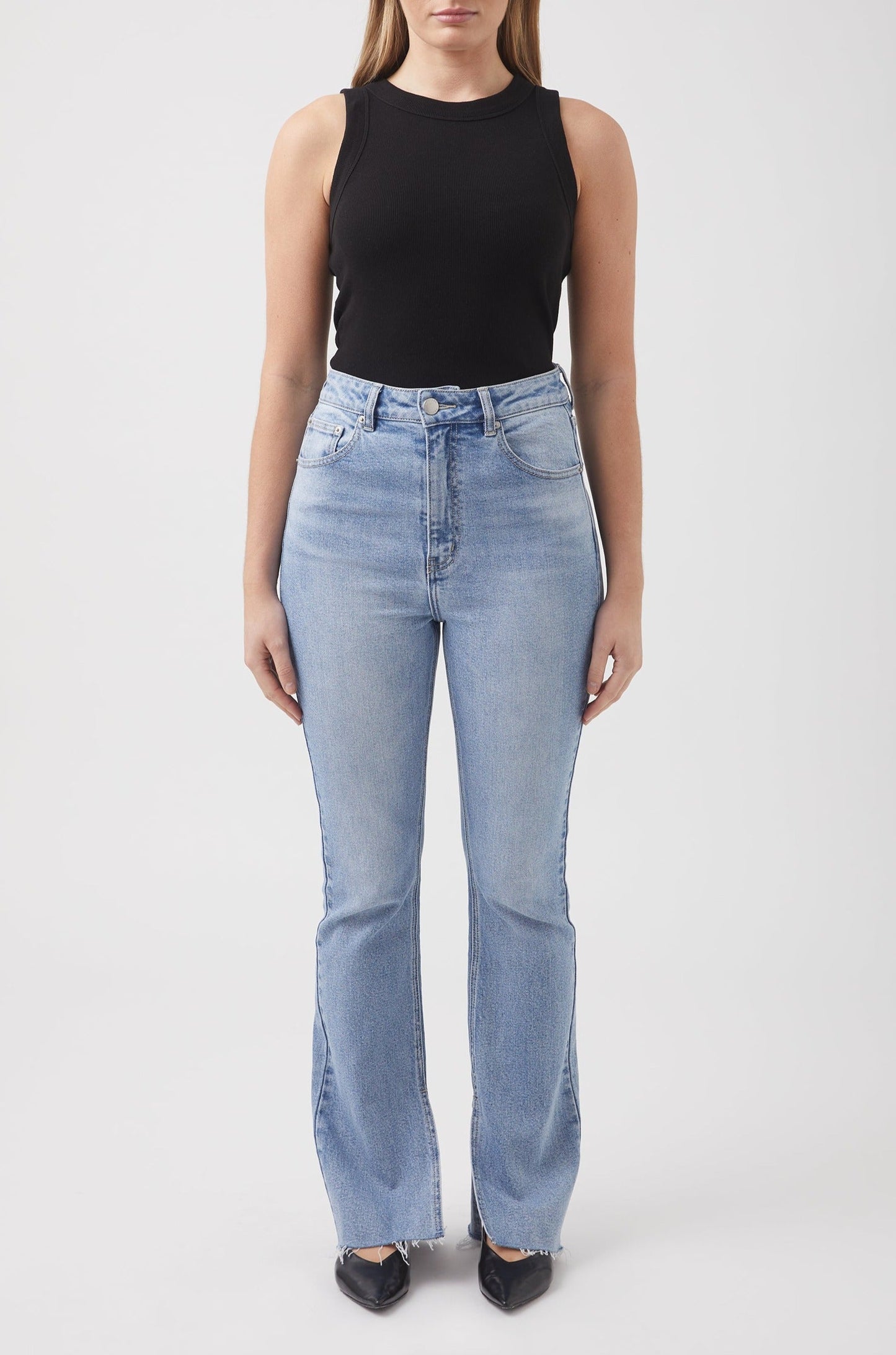 Katya Slim Leg Flare Jean