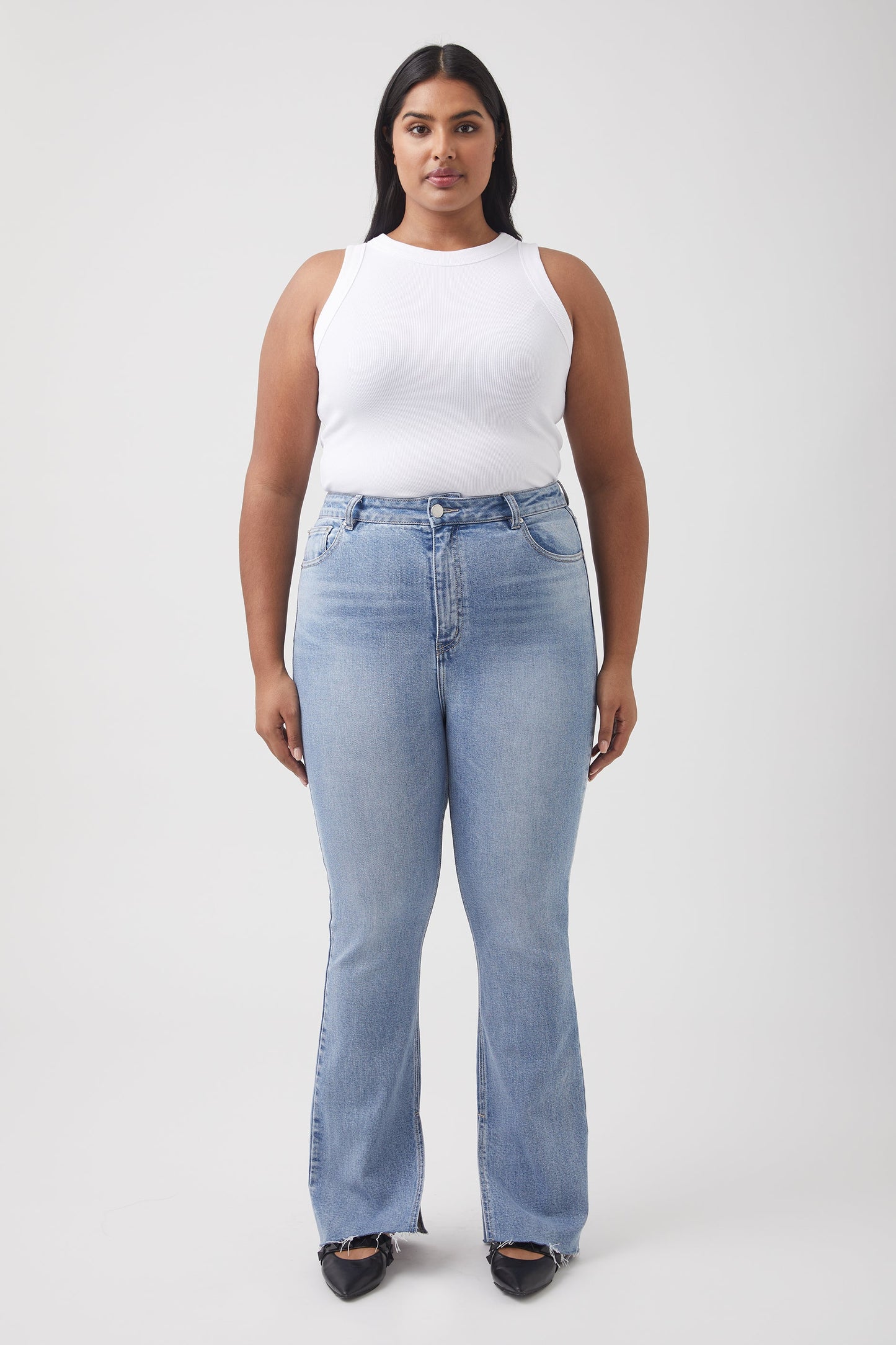 Katya Slim Leg Flare Jean
