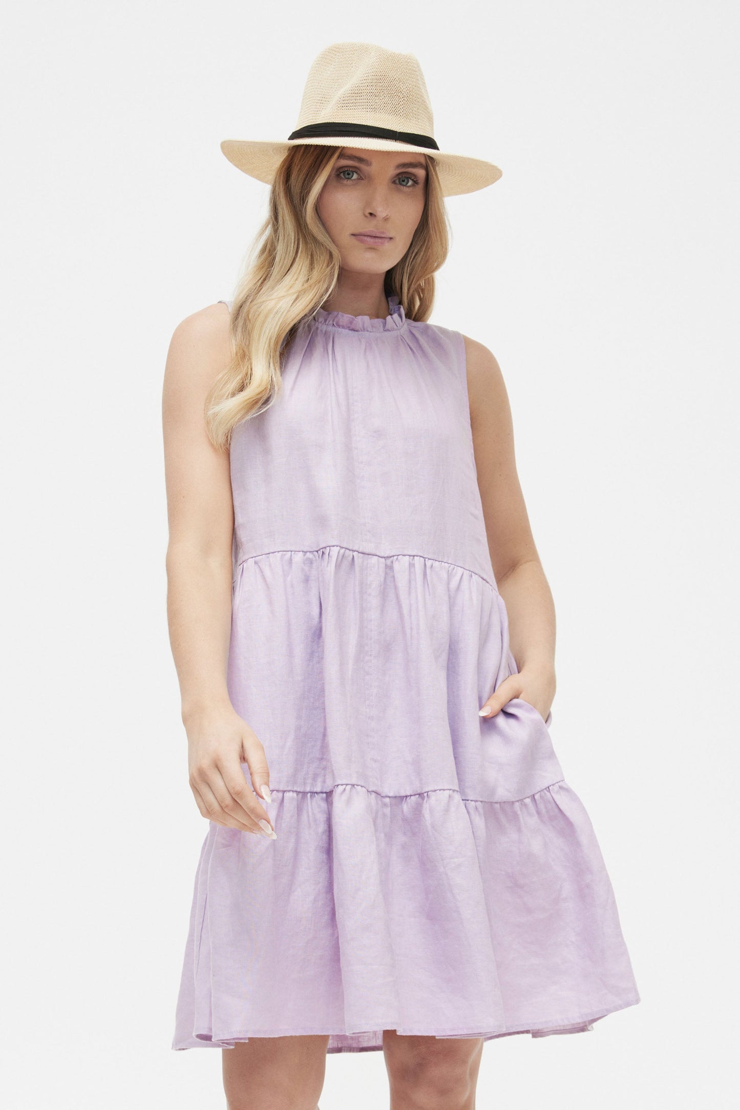 Annie Tiered Mini Dress