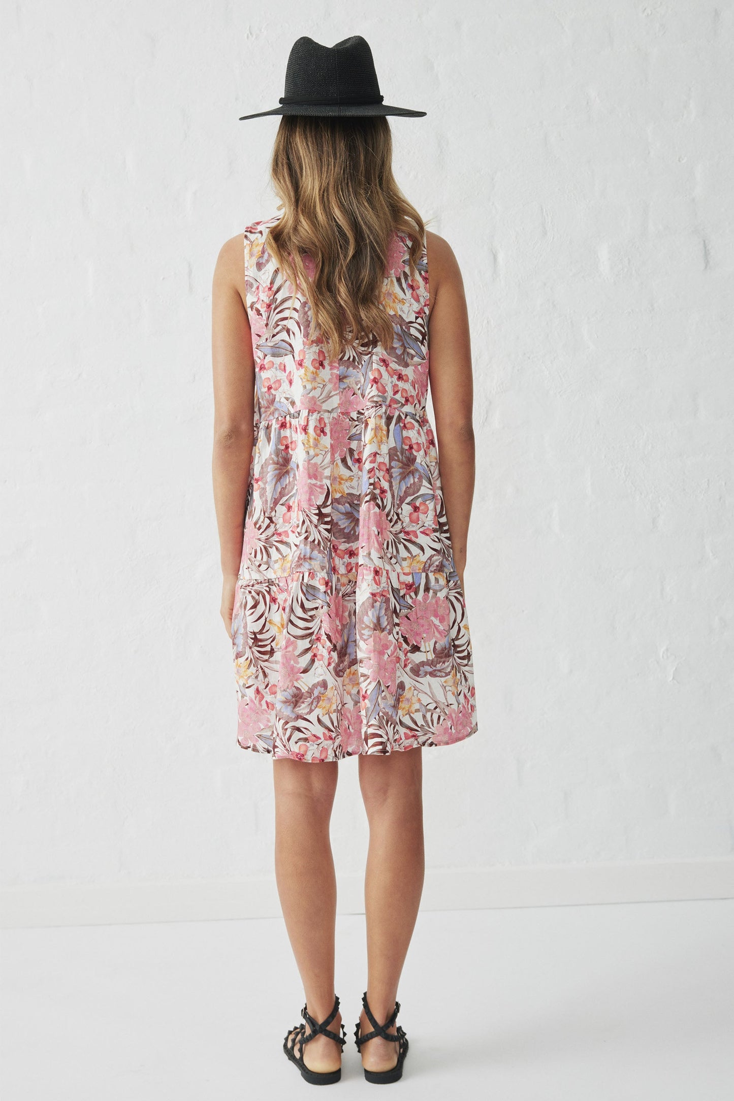 Annie Tiered Mini Dress