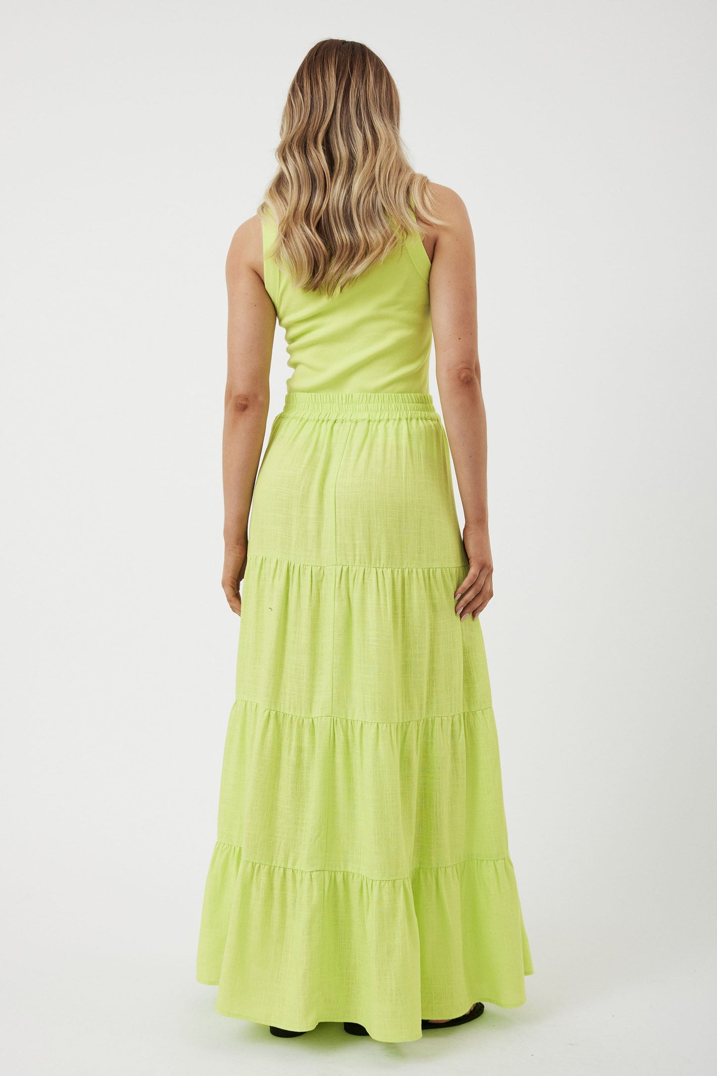 Greta Tiered Maxi Skirt