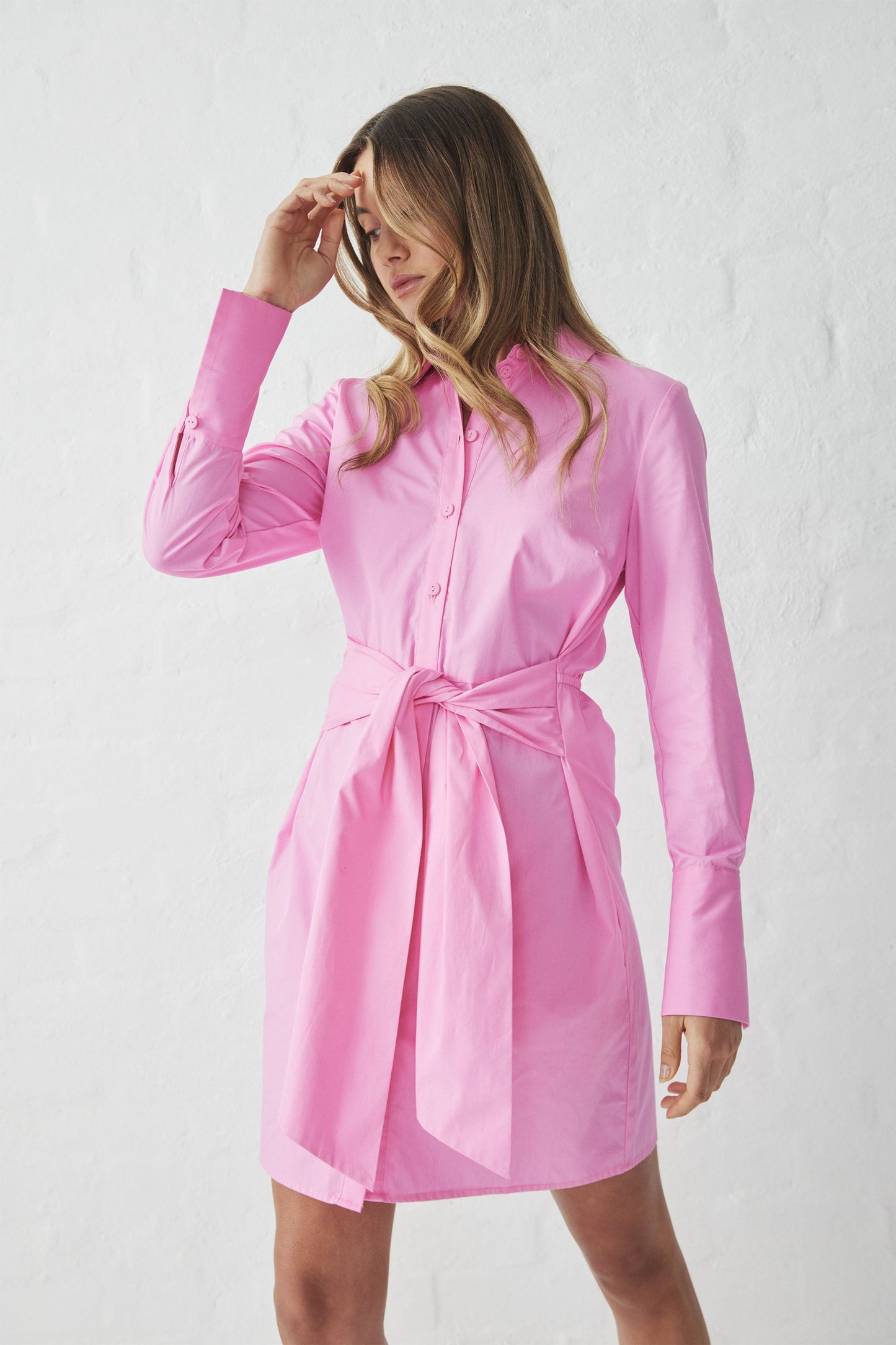 Jelena Wrap Shirt Dress