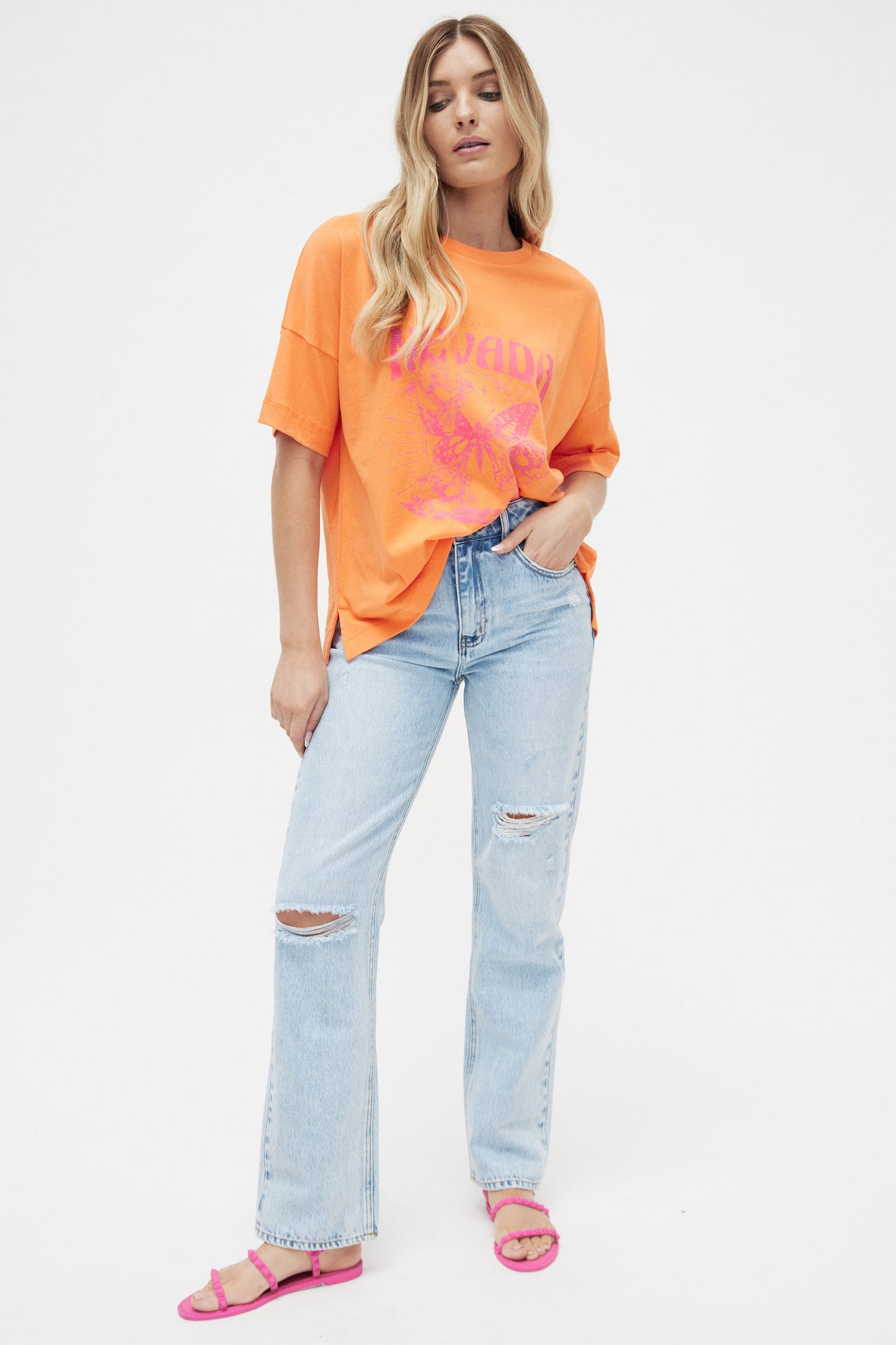 Butterfly Band Tee