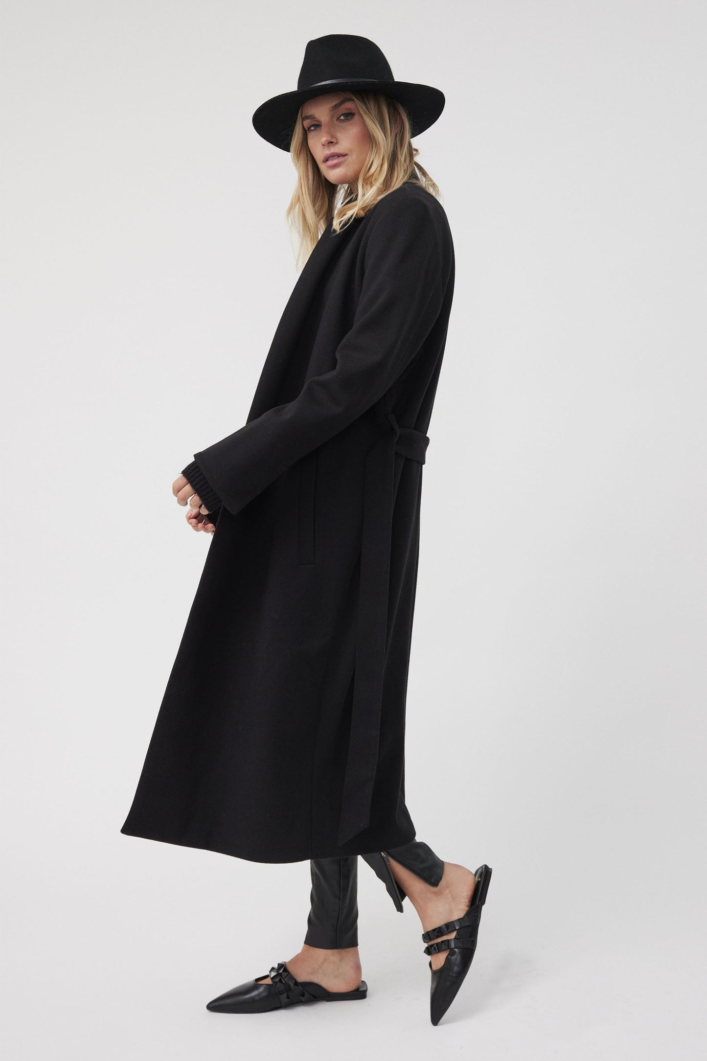 Brianna Notch Collar Coat