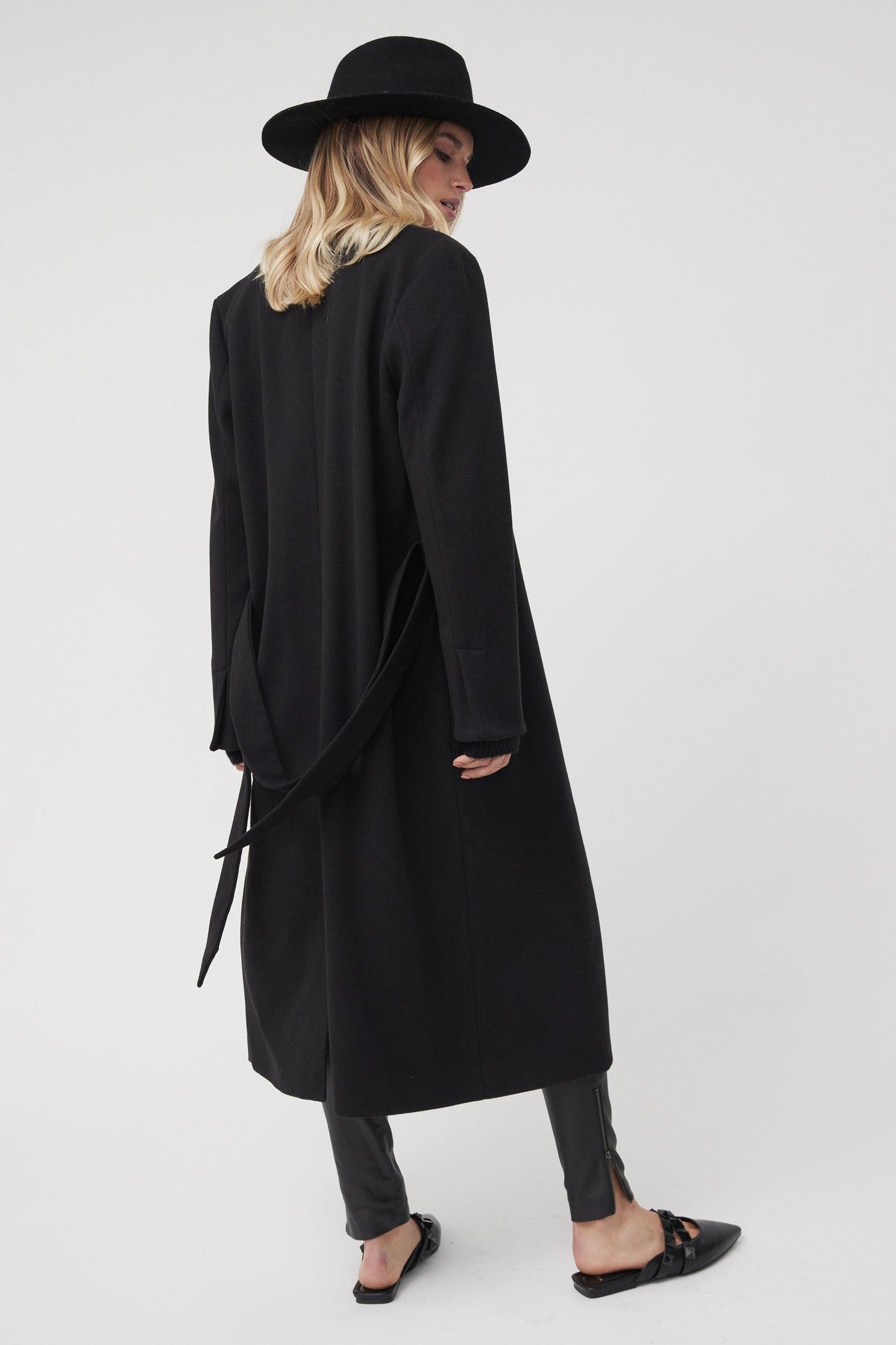 Brianna Notch Collar Coat