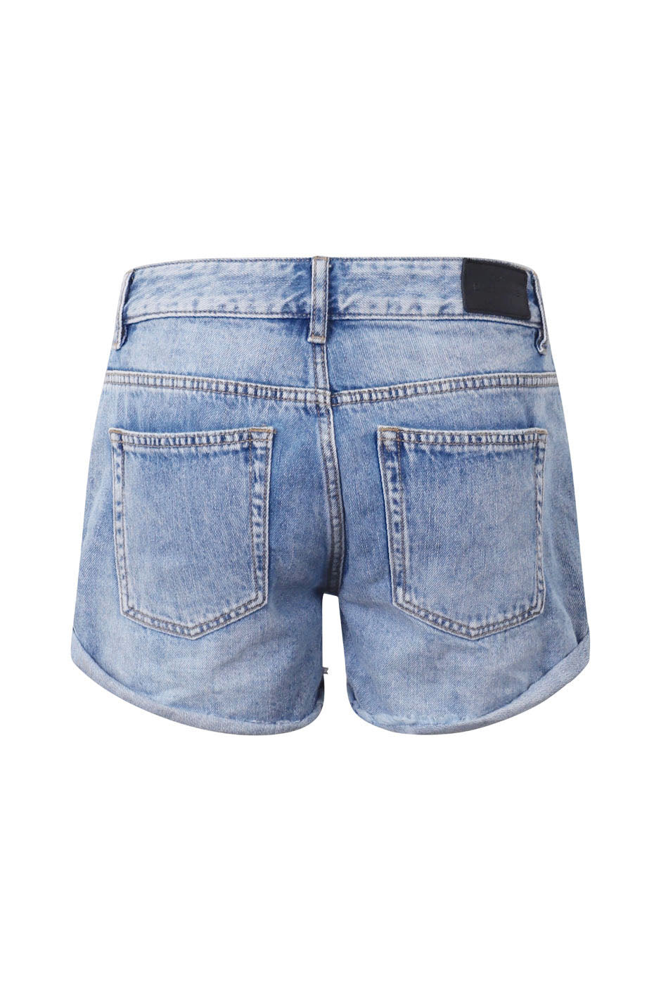 D-Luxe Denim Rolled Cuff Short