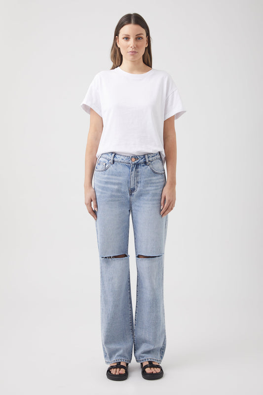 Ella Cuffed Slouchy Tee