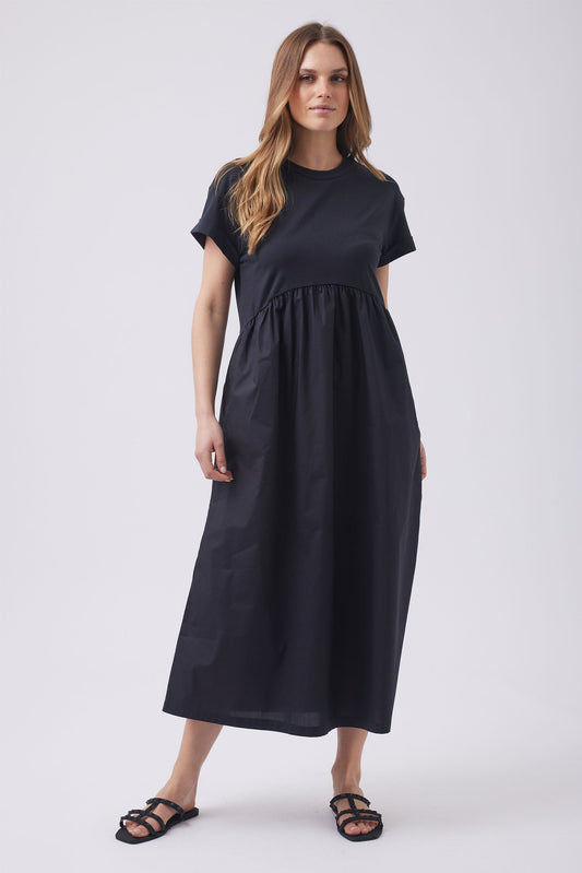 Josie Spliced Midi Dress