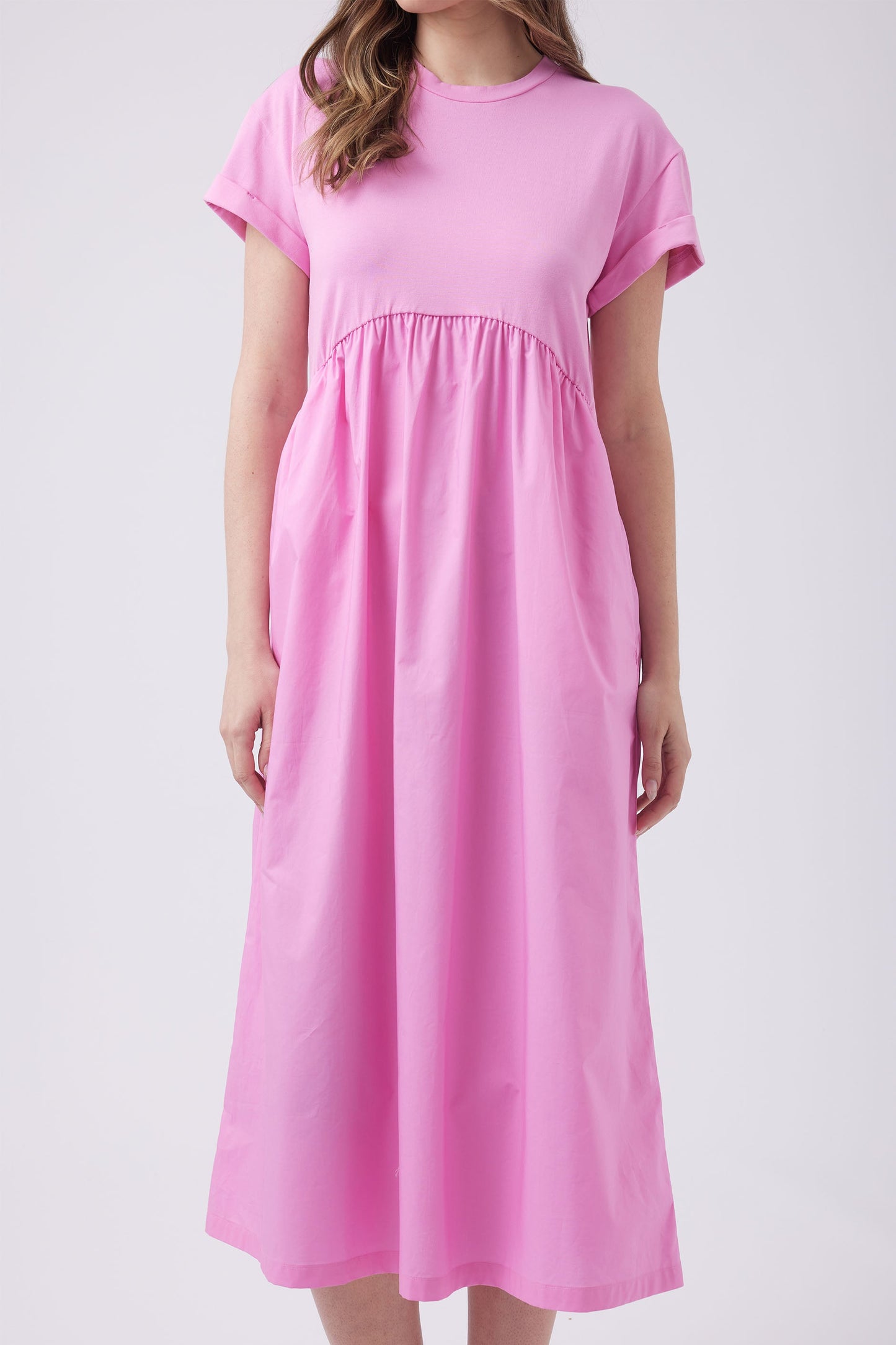 Josie Spliced Midi Dress