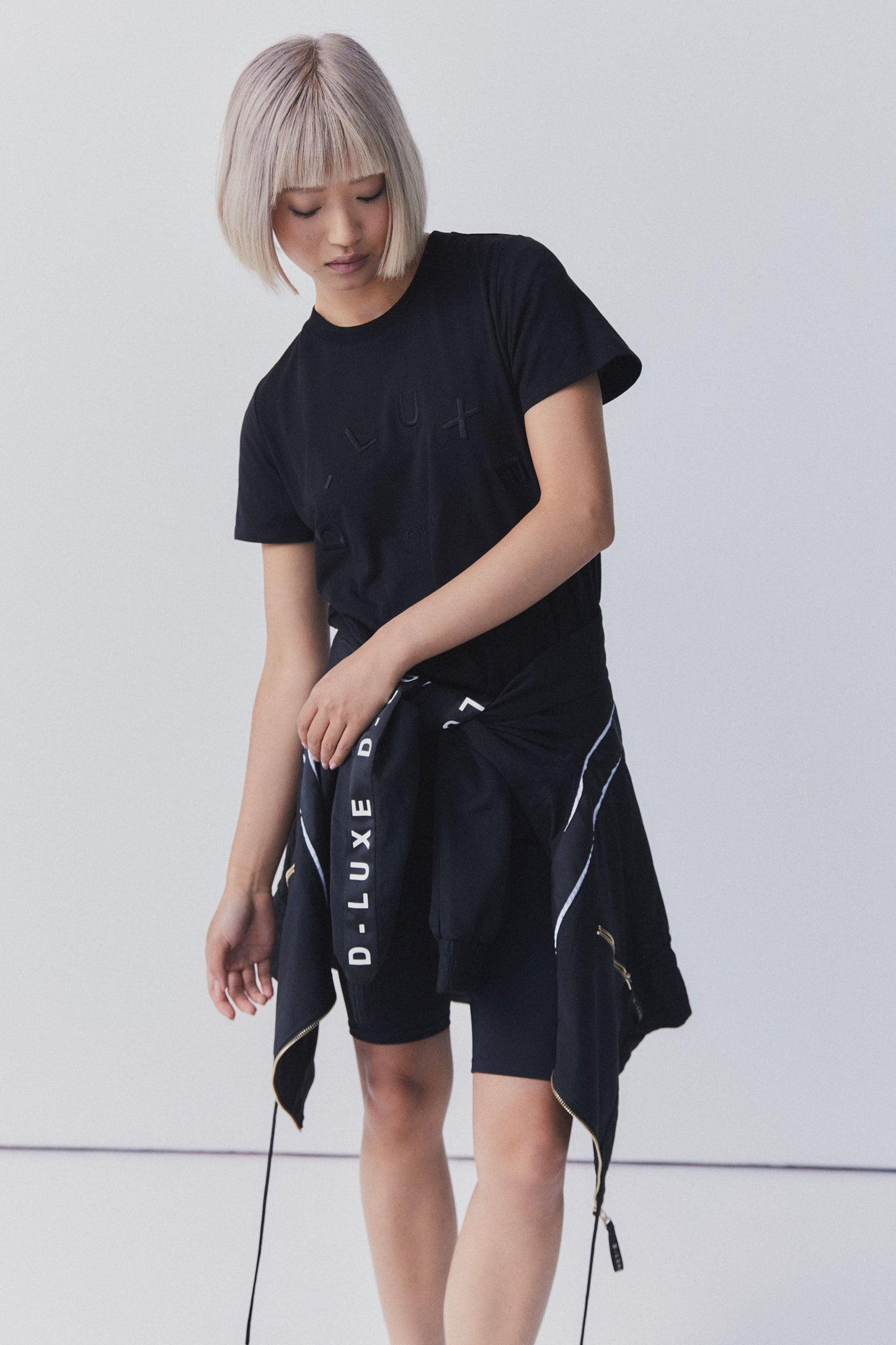 D-Luxe Half Moon Logo Tee