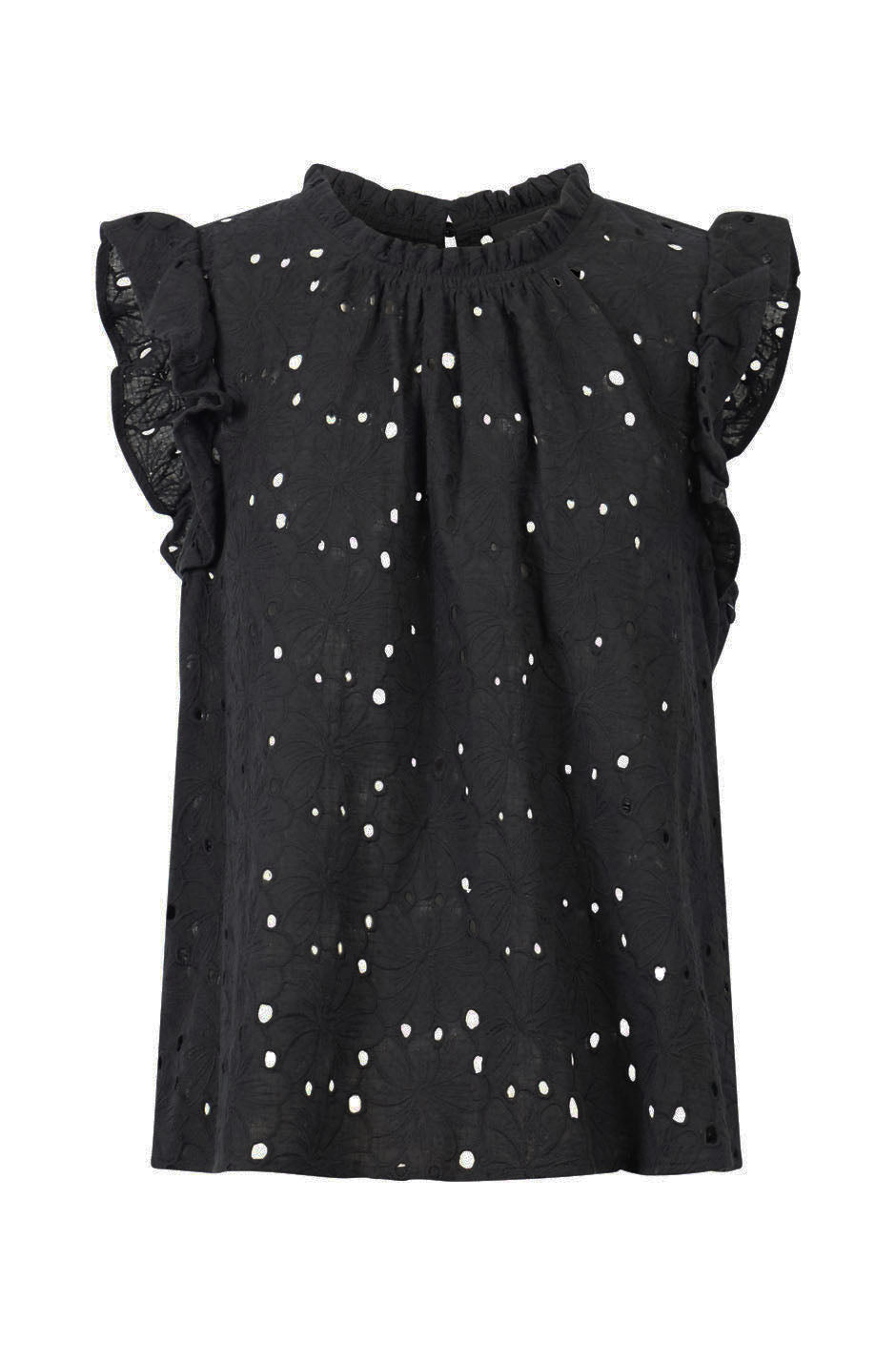Courtney Broderie Top
