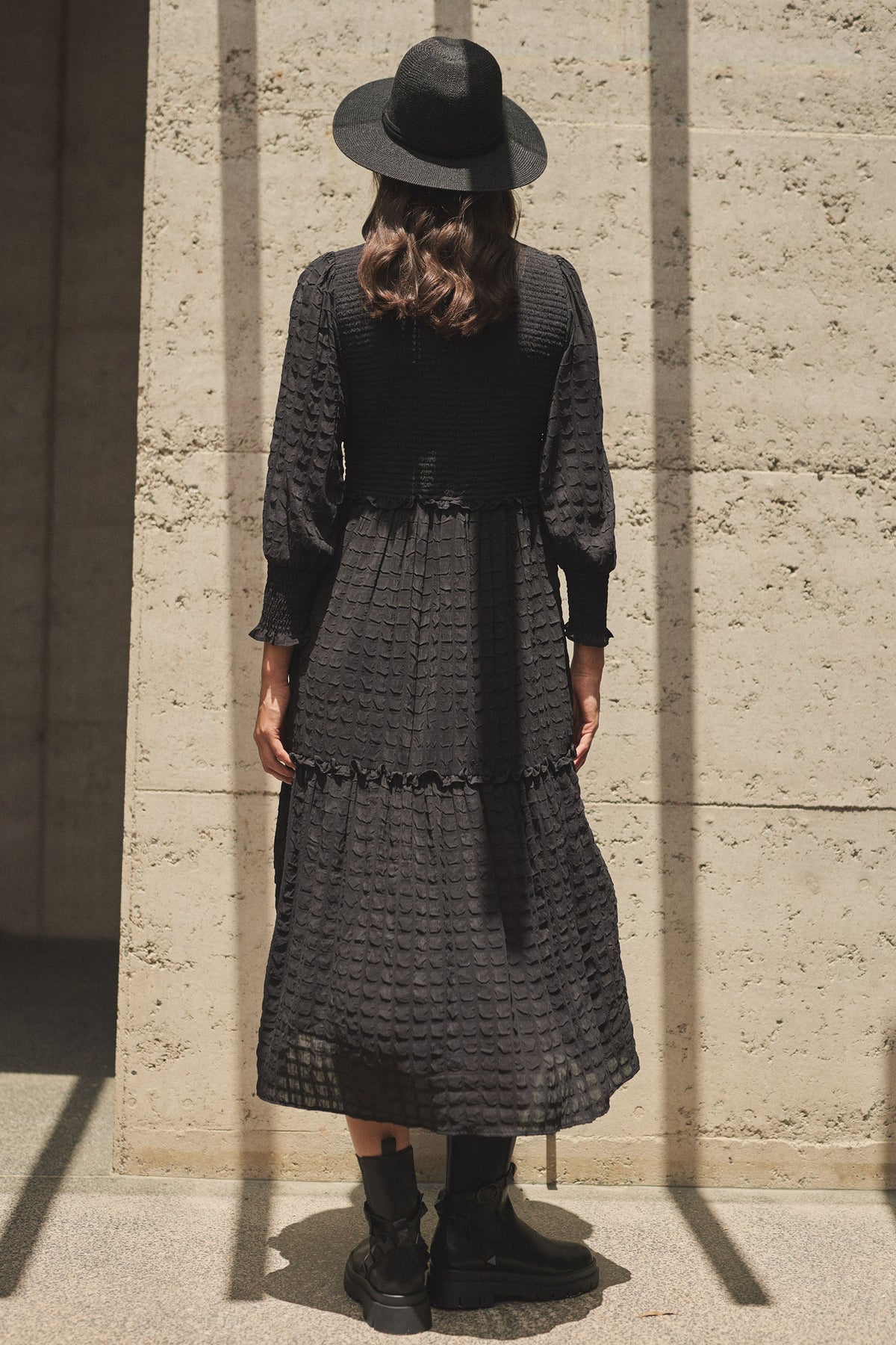 Vivian Long Sleeve Midi Dress