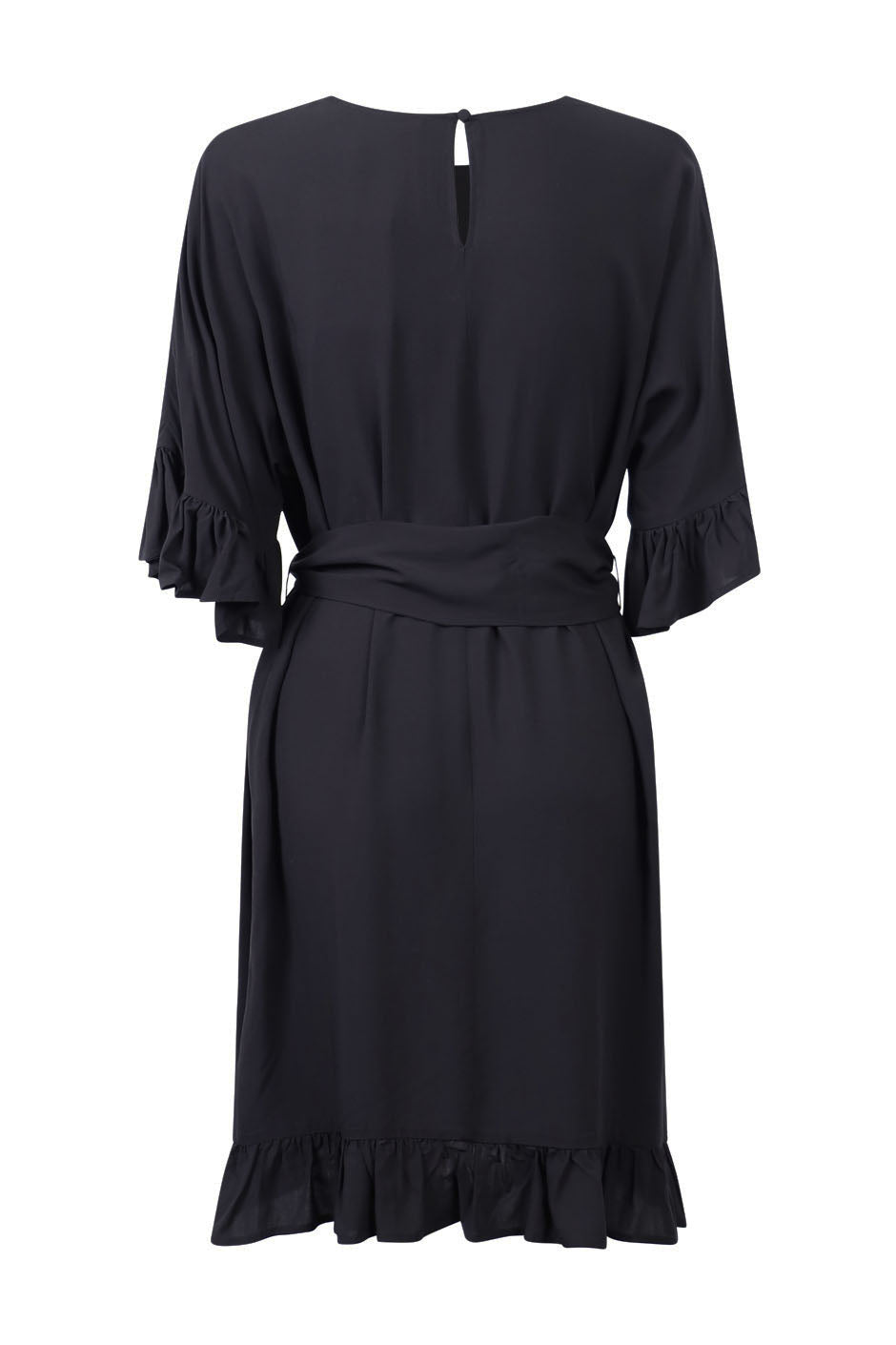 Freda Ruffle Sleeve Dress