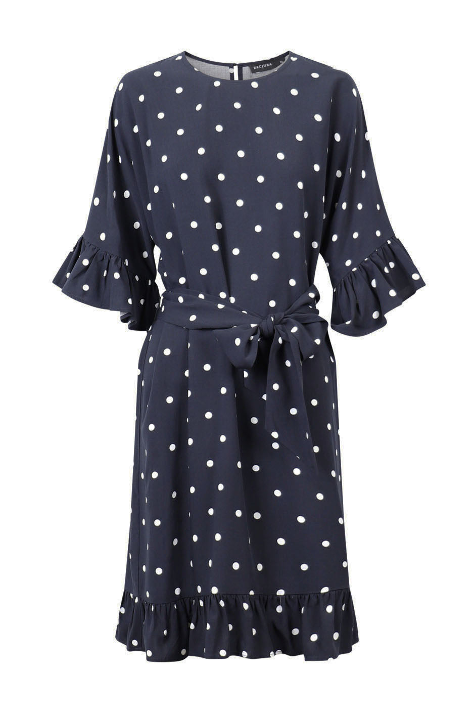 Freda Ruffle Sleeve Dress