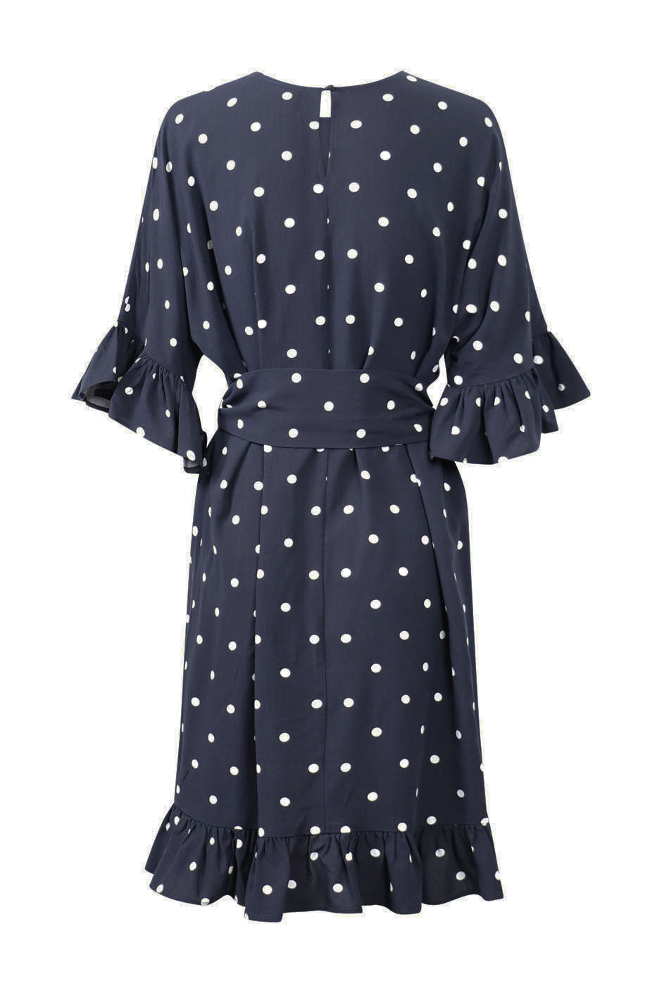 Freda Ruffle Sleeve Dress